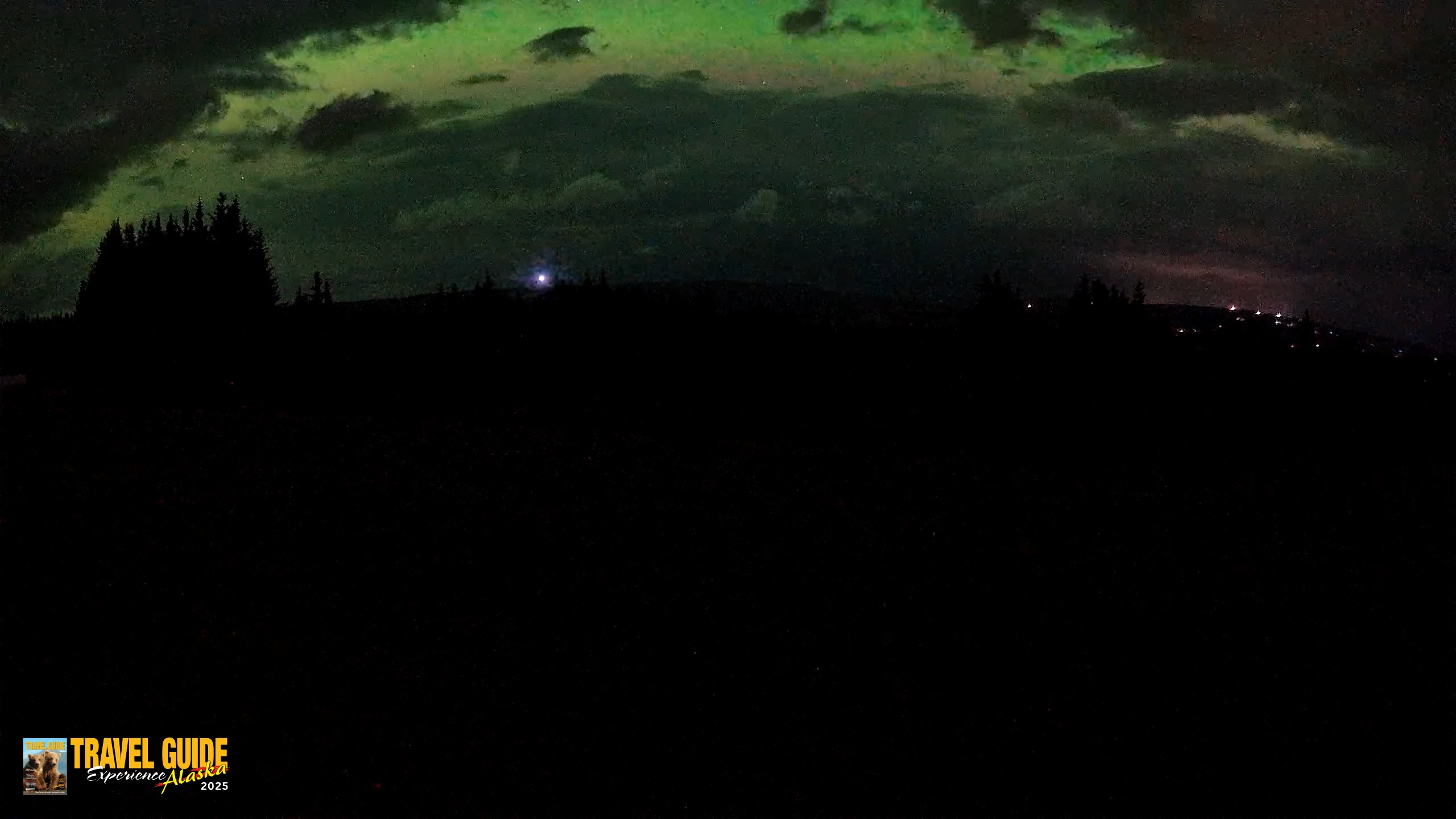 Snapshot of Homer Alaska Northern Lights Live Cam taken Sep 8, 2026, 4:10am AKDT