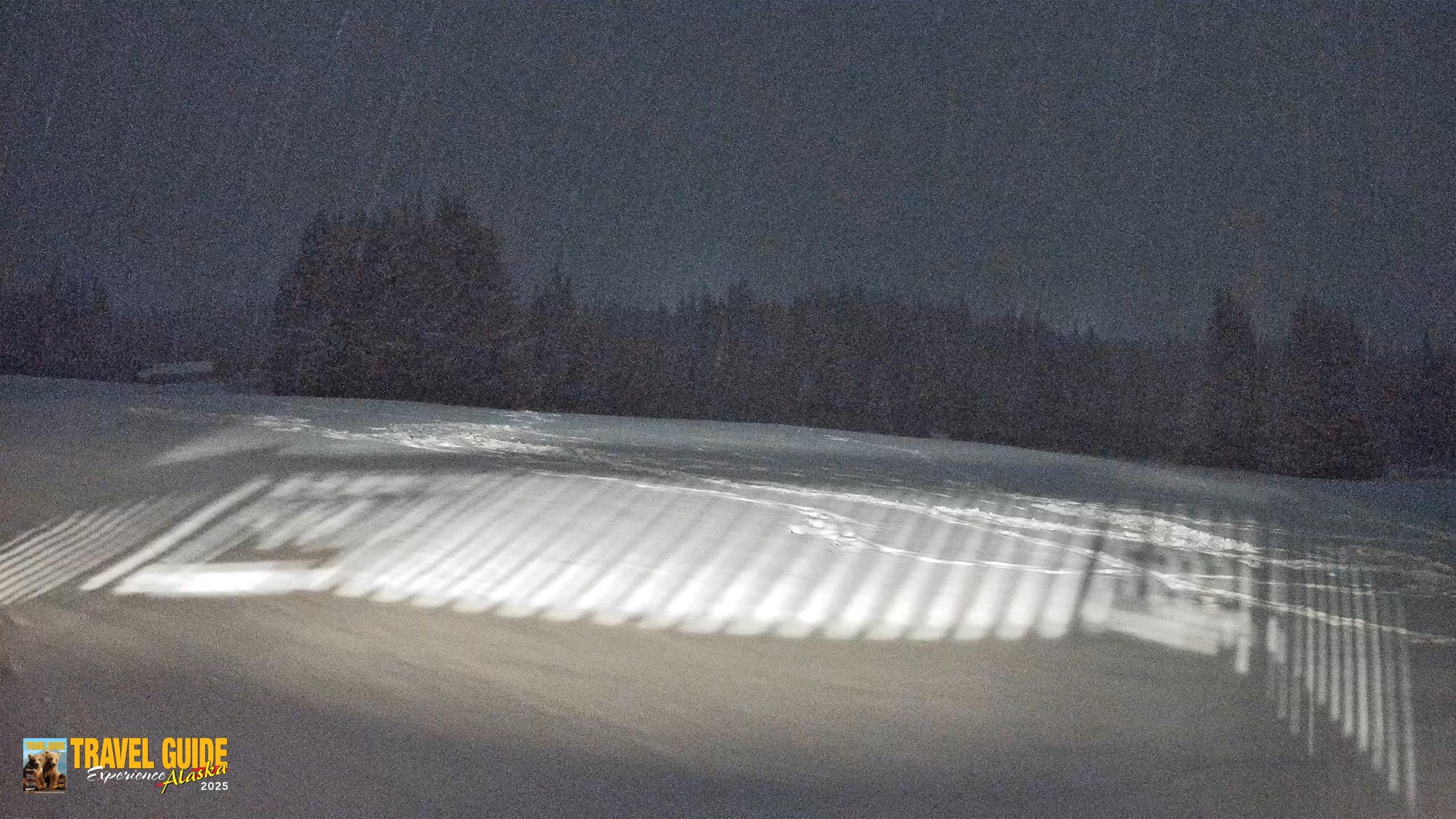 Snapshot of Homer Alaska Northern Lights Live Cam taken Jan 5, 2026, 8:57pm AKST