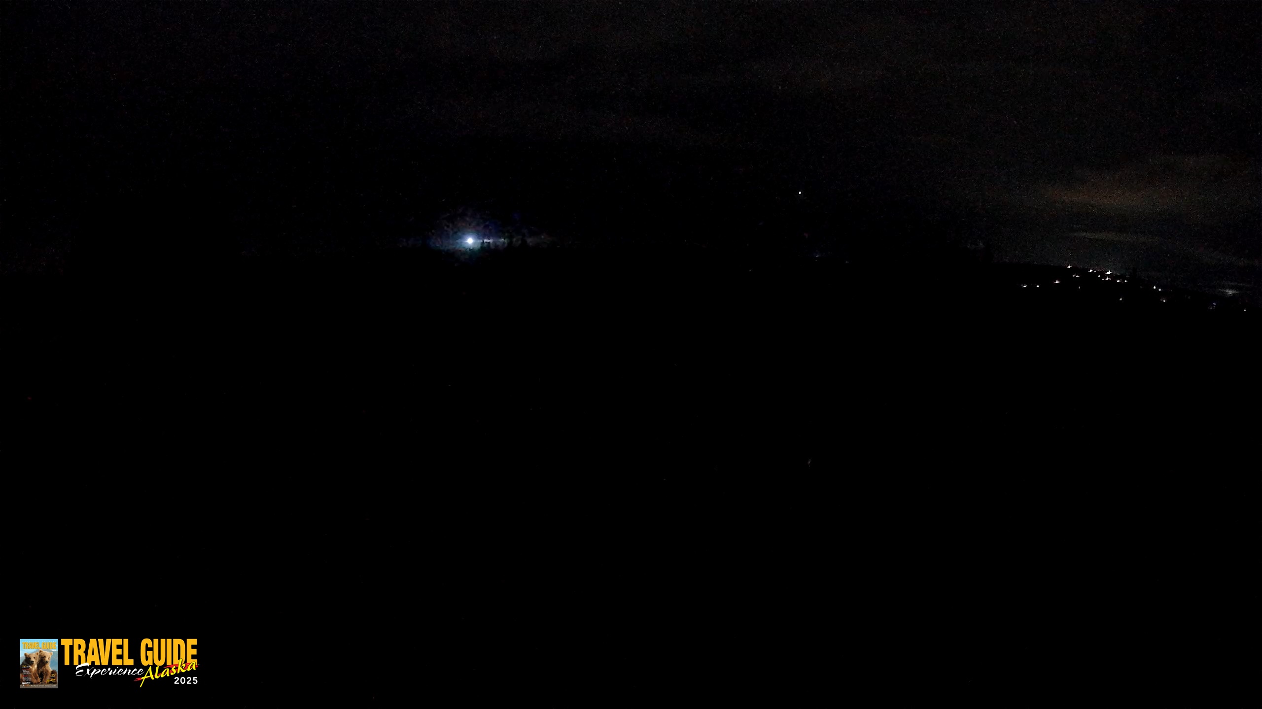 Snapshot of Homer Alaska Northern Lights Live Cam taken Aug 23, 2026, 1:28am AKDT
