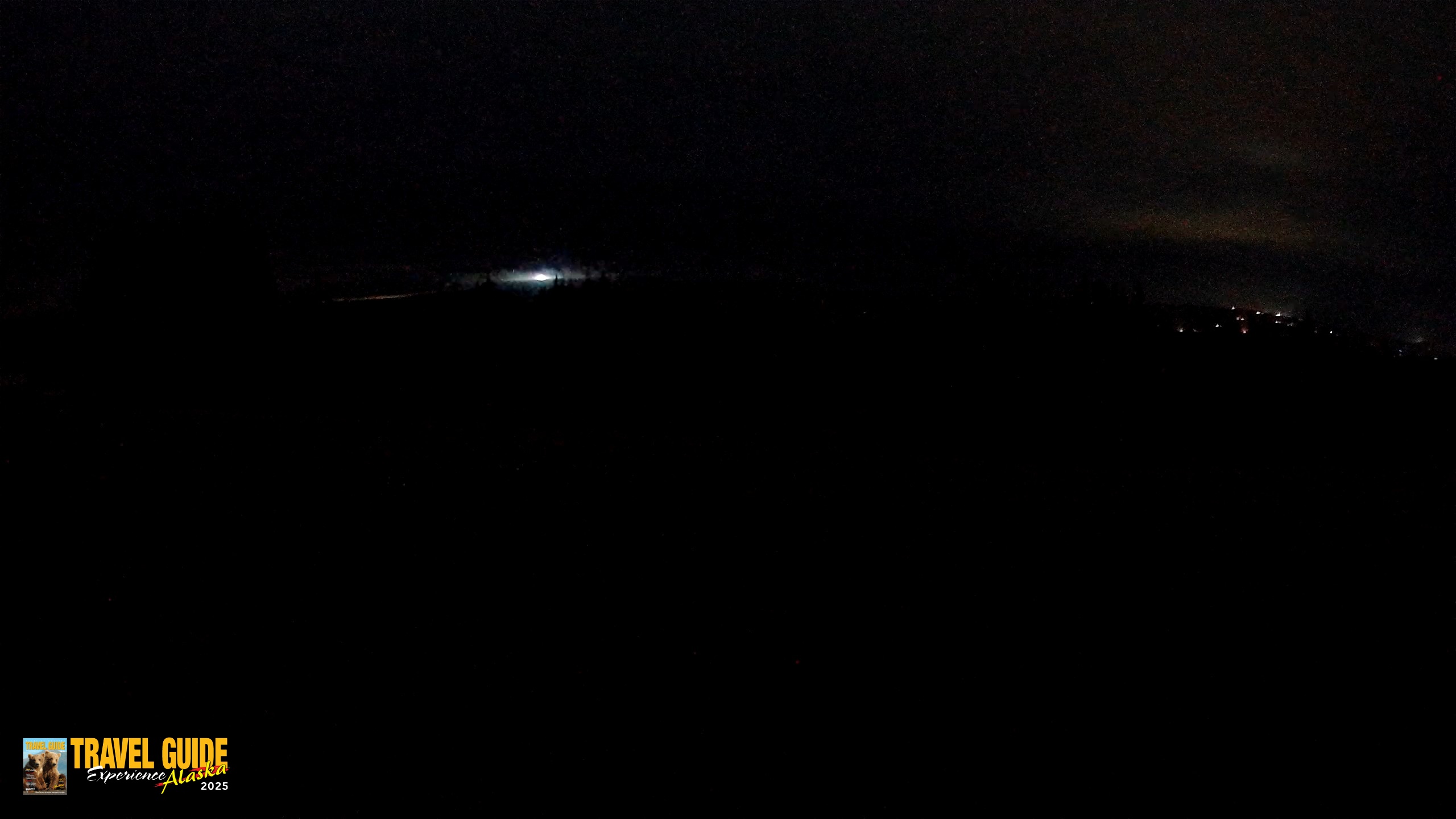 Snapshot of Homer Alaska Northern Lights Live Cam taken Aug 18, 2026, 3:51am AKDT