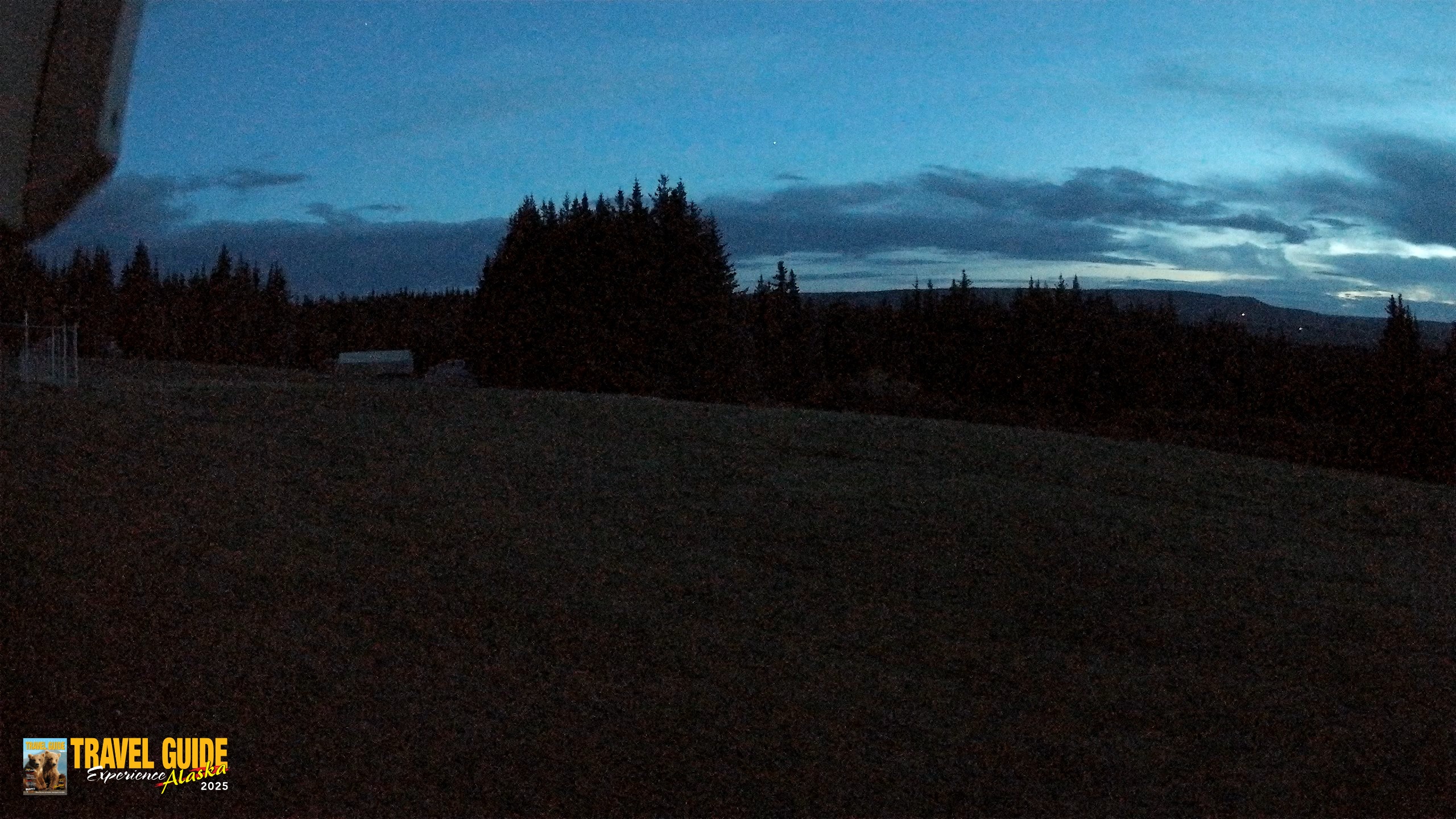 Snapshot of Homer Alaska Northern Lights Live Cam taken Oct 16, 2026, 7:43am AKDT