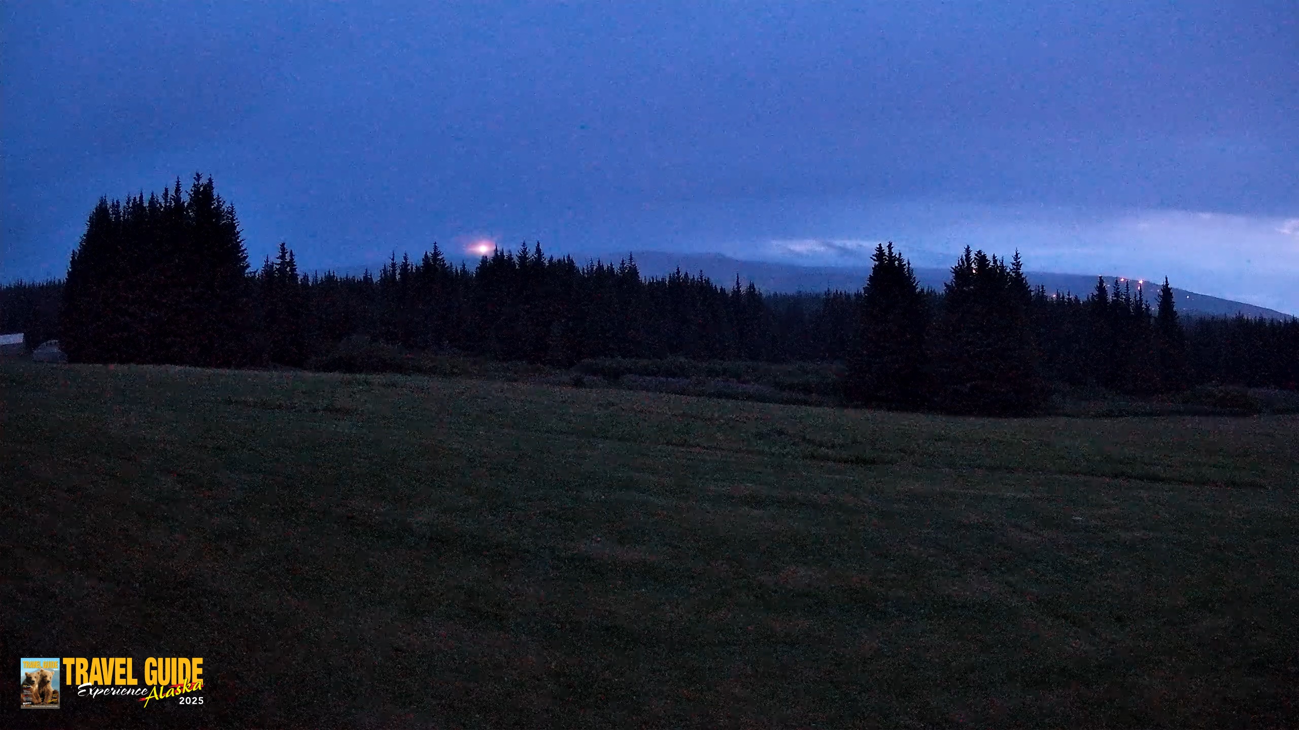 Snapshot of Homer Alaska Northern Lights Live Cam taken Aug 21, 2026, 5:19am AKDT
