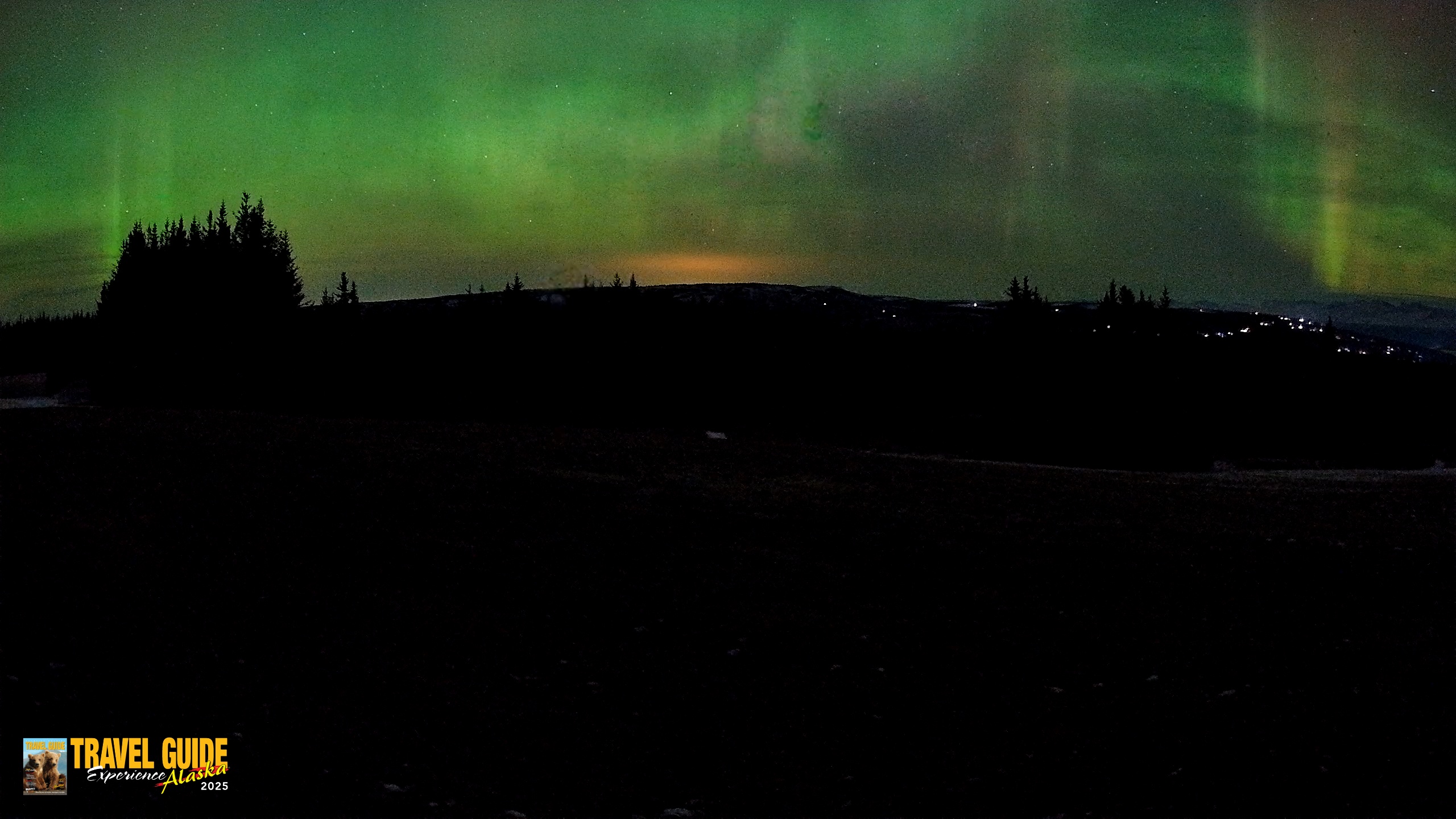 Snapshot of Homer Alaska Northern Lights Live Cam taken Dec 23, 2025, 11:40pm AKST