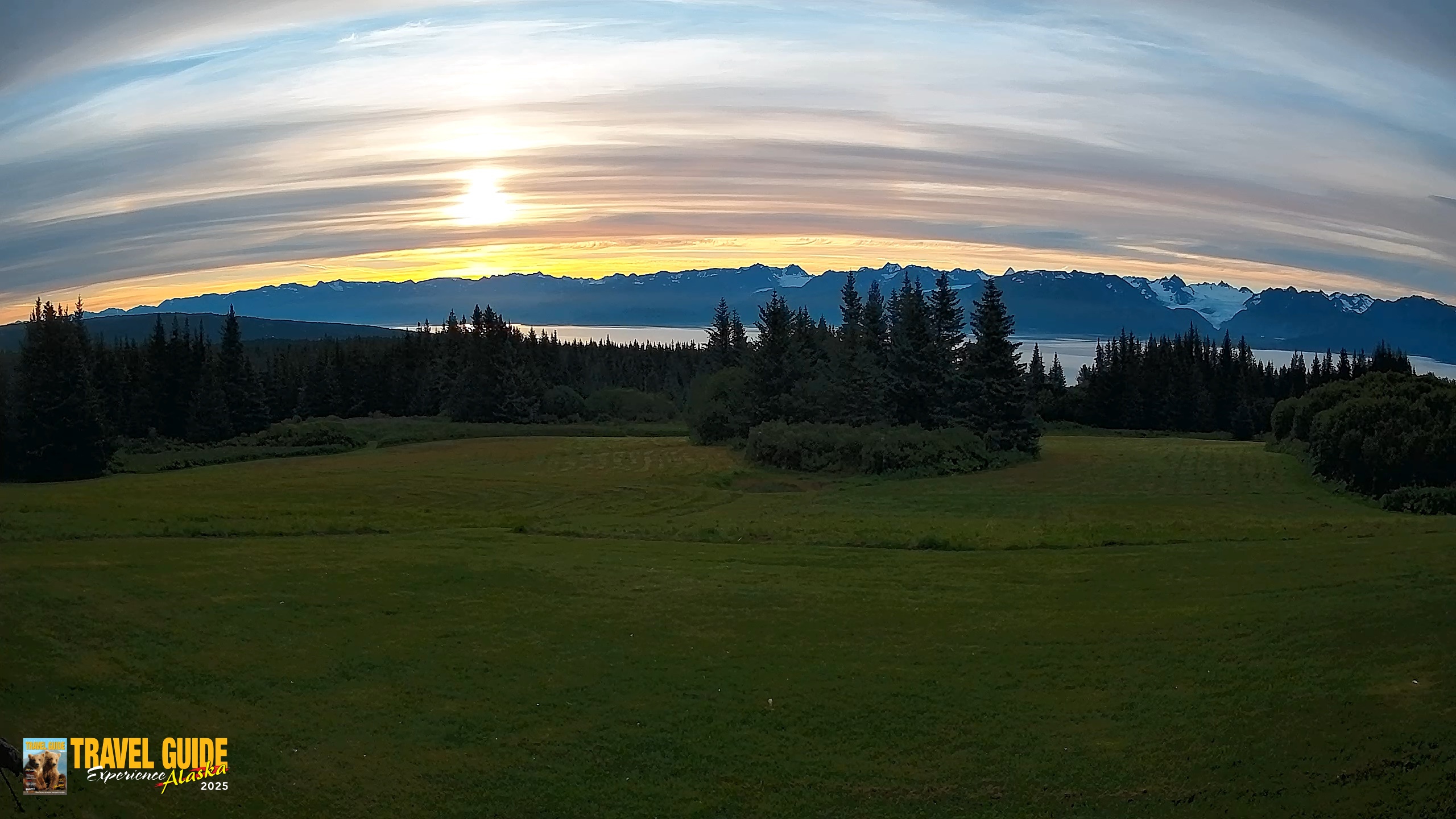 Snapshot of Homer Alaska Northern Lights Live Cam taken Aug 24, 2026, 7:38am AKDT