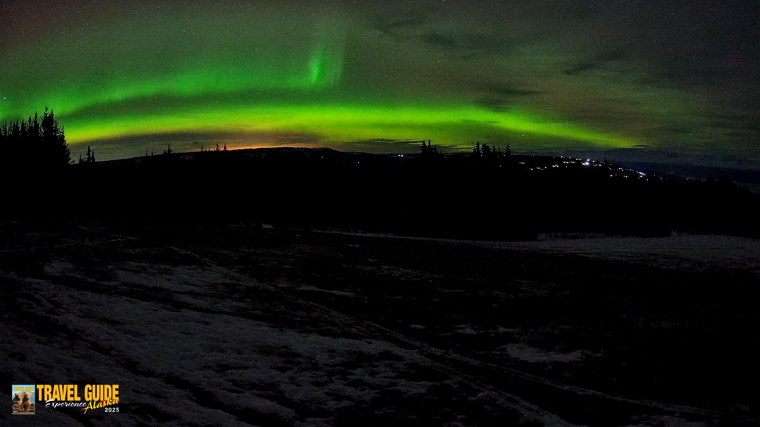 Snapshot of Homer Alaska Northern Lights Live Cam taken Feb 6, 2026, 10:11pm AKST
