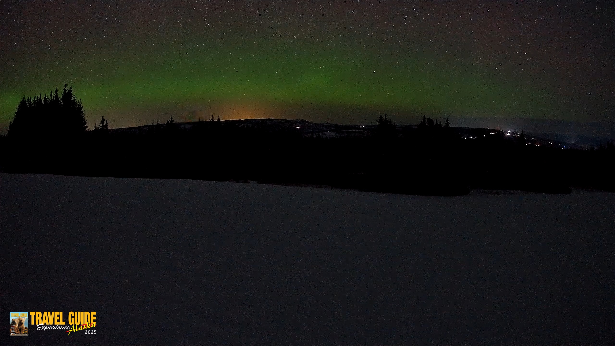 Snapshot of Homer Alaska Northern Lights Live Cam taken Feb 20, 2026, 2:00am AKST