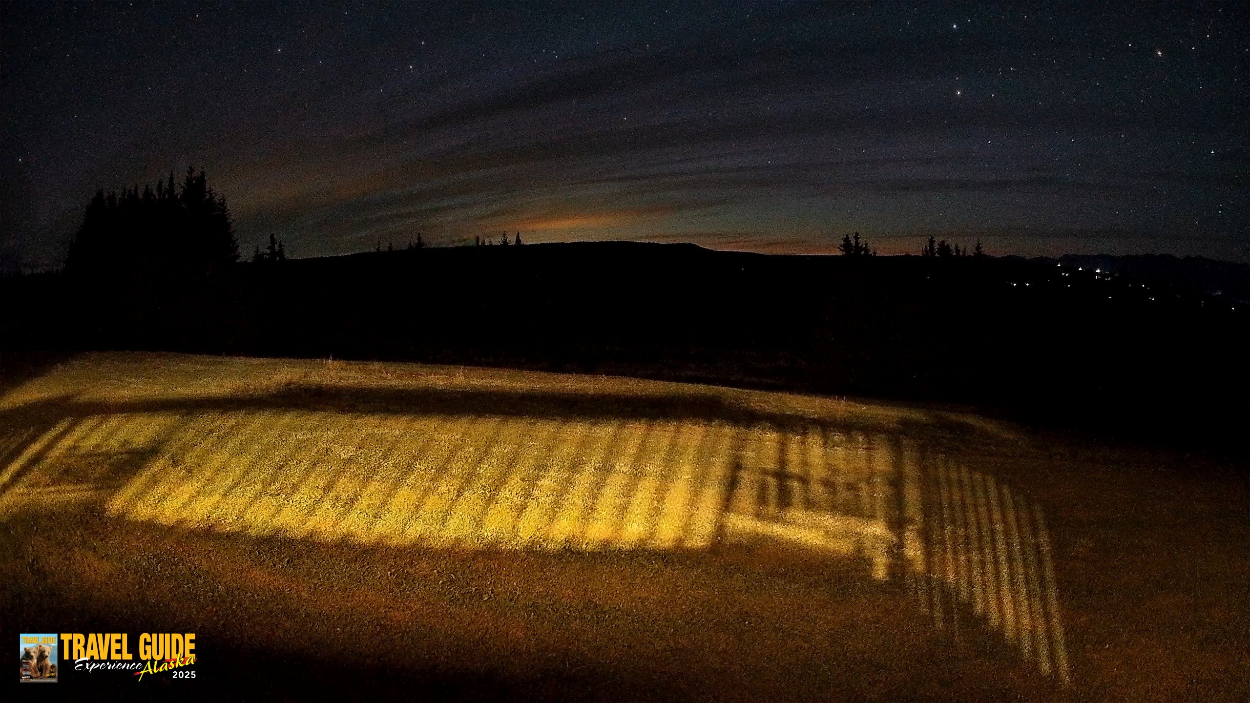 Snapshot of Homer Alaska Northern Lights Live Cam taken Aug 24, 2026, 3:49am AKDT