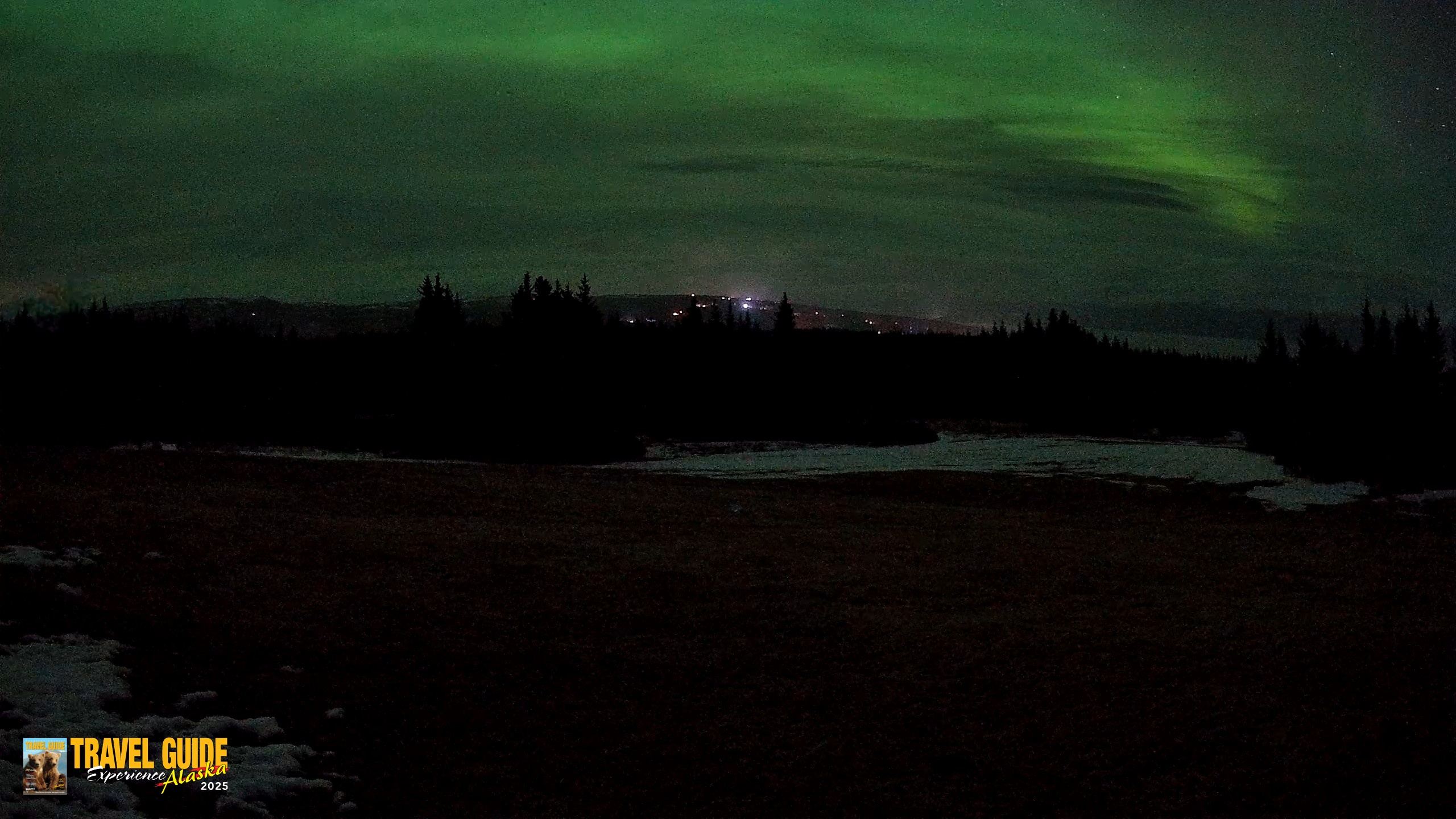 Snapshot of Homer Alaska Northern Lights Live Cam taken Apr 20, 2026, 1:22am AKDT