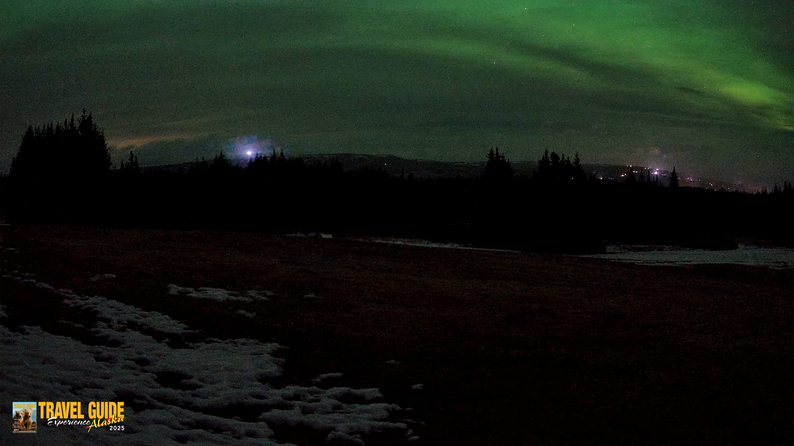 Snapshot of Homer Alaska Northern Lights Live Cam taken Apr 20, 2026, 1:06am AKDT