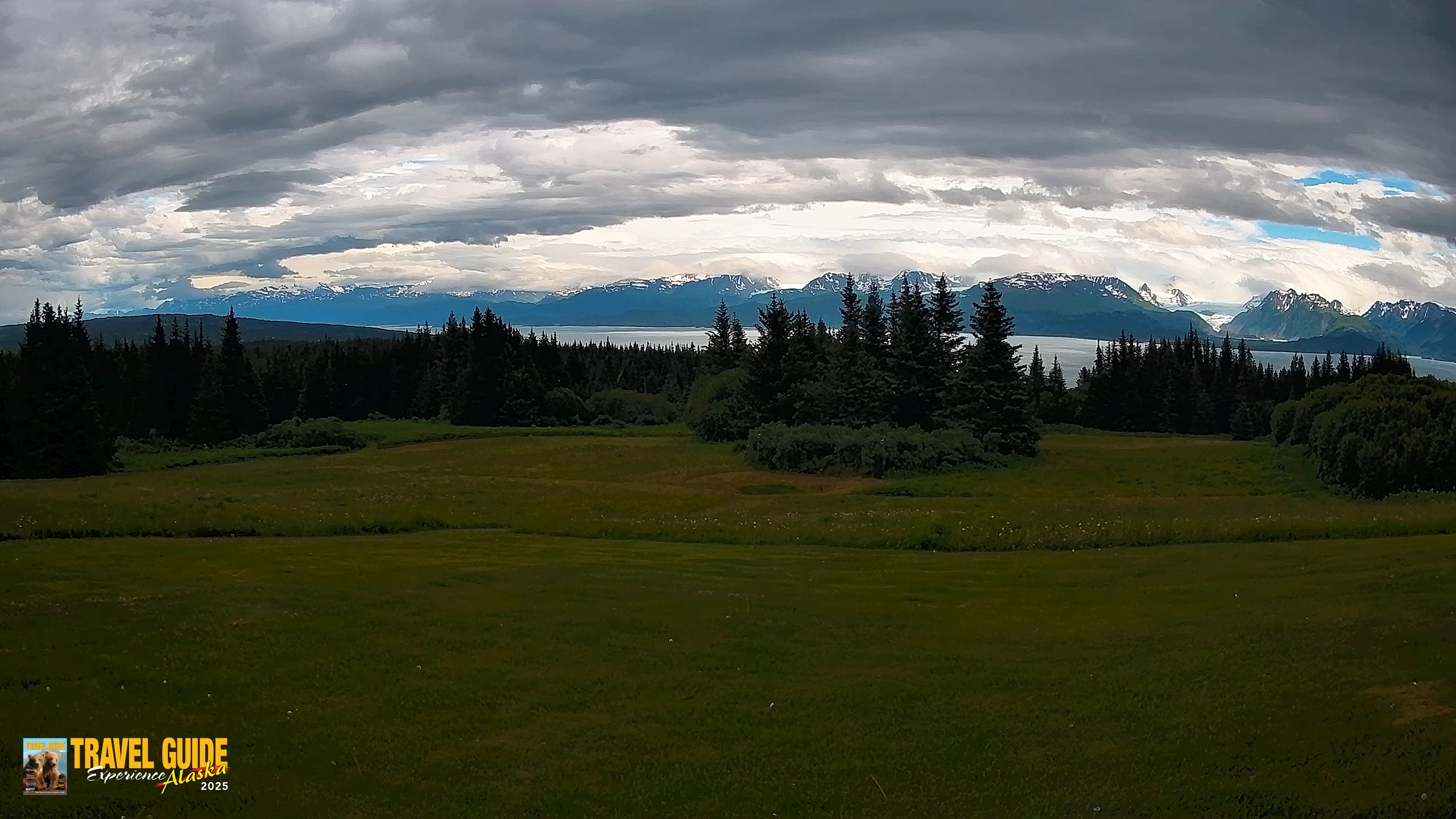 Snapshot of Homer Alaska Northern Lights Live Cam taken Jul 14, 2026, 3:42pm AKDT