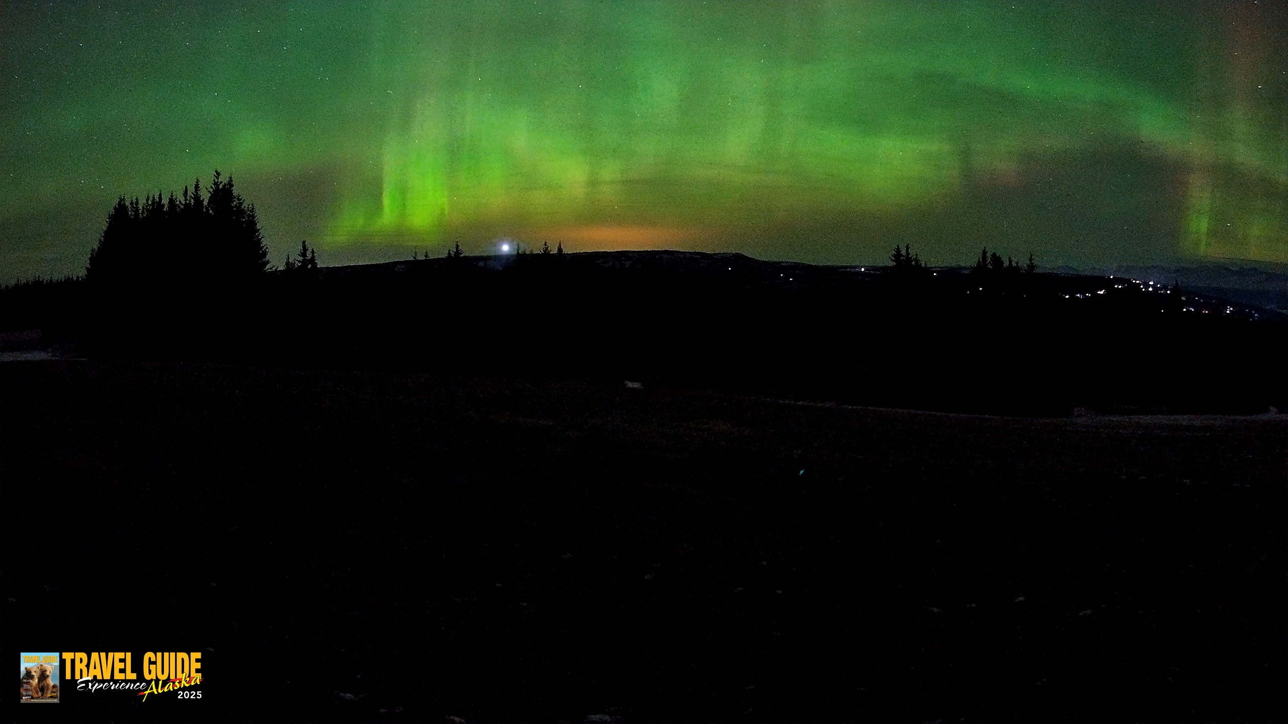 Snapshot of Homer Alaska Northern Lights Live Cam taken Dec 23, 2025, 11:36pm AKST