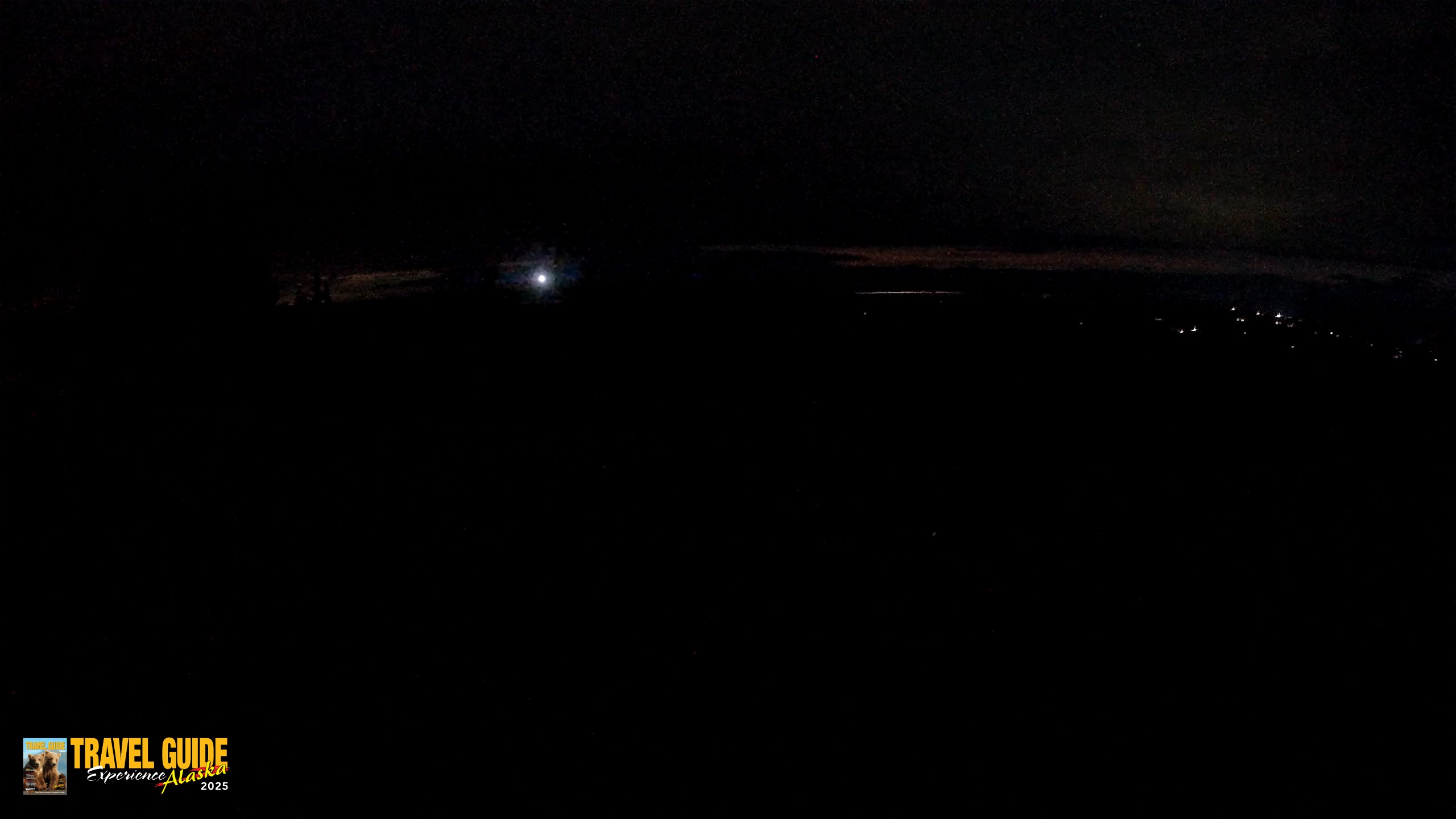 Snapshot of Homer Alaska Northern Lights Live Cam taken Aug 22, 2026, 4:01am AKDT