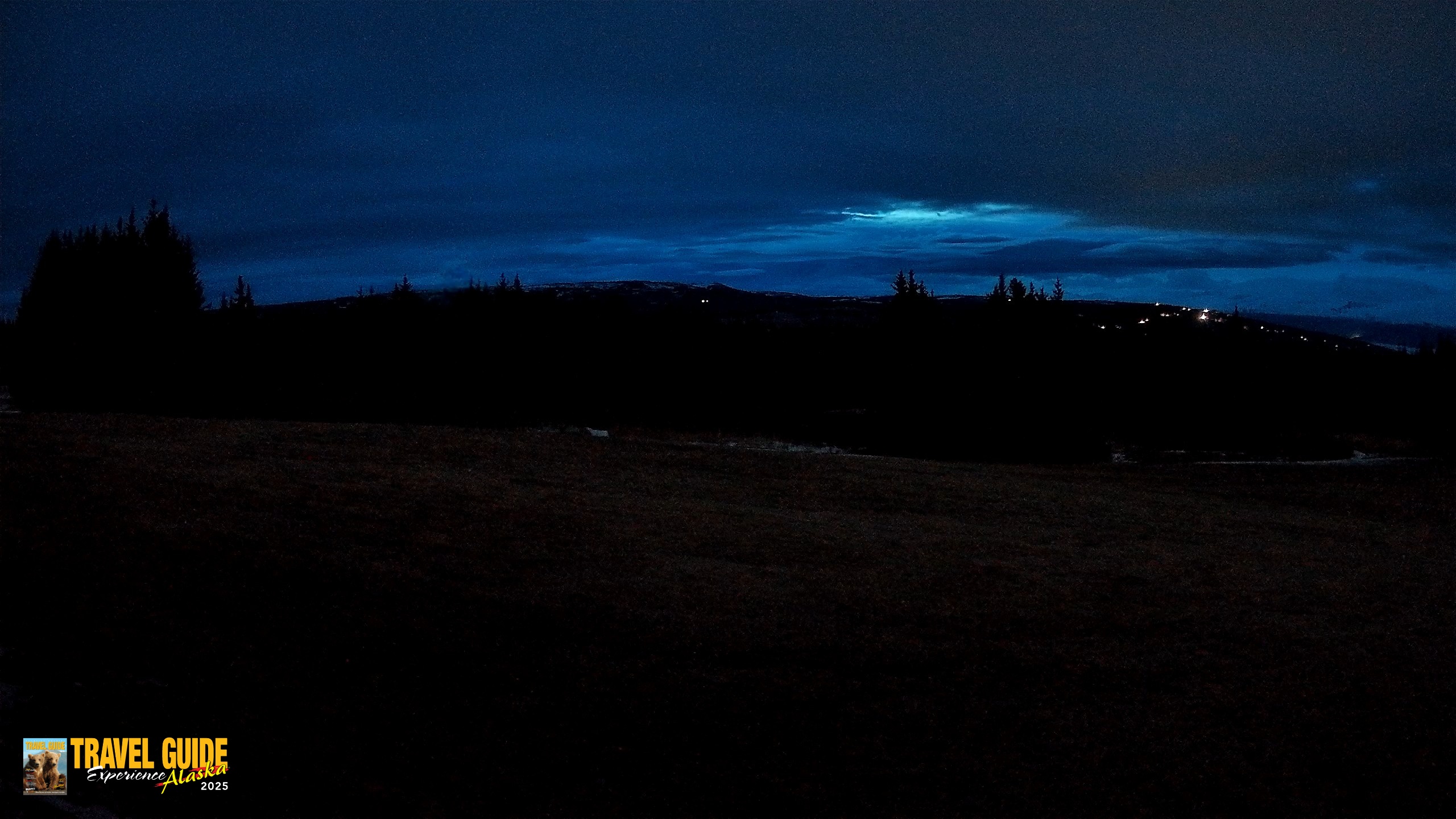 Snapshot of Homer Alaska Northern Lights Live Cam taken Apr 23, 2026, 4:31am AKDT