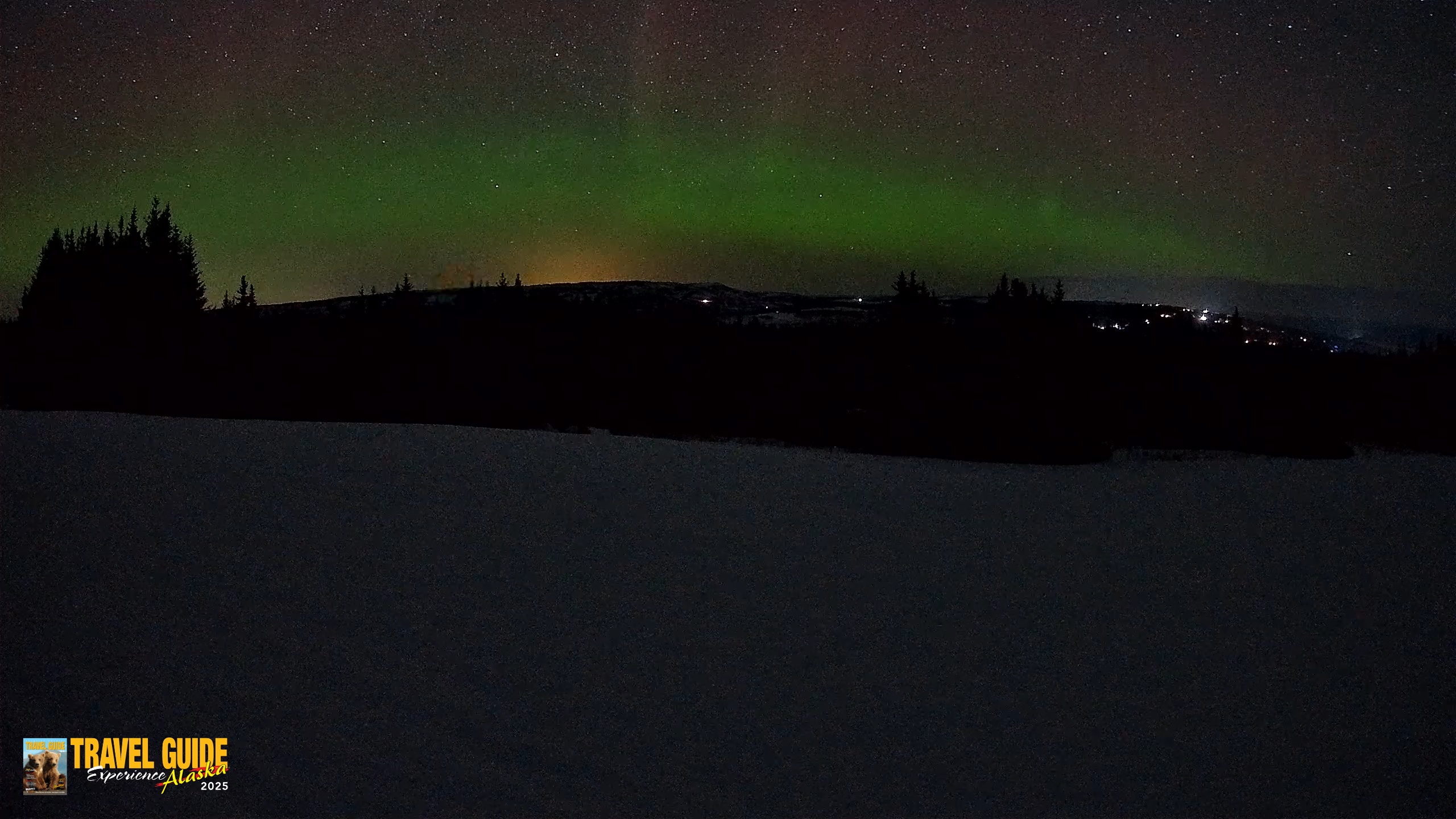 Snapshot of Homer Alaska Northern Lights Live Cam taken Feb 20, 2026, 1:43am AKST