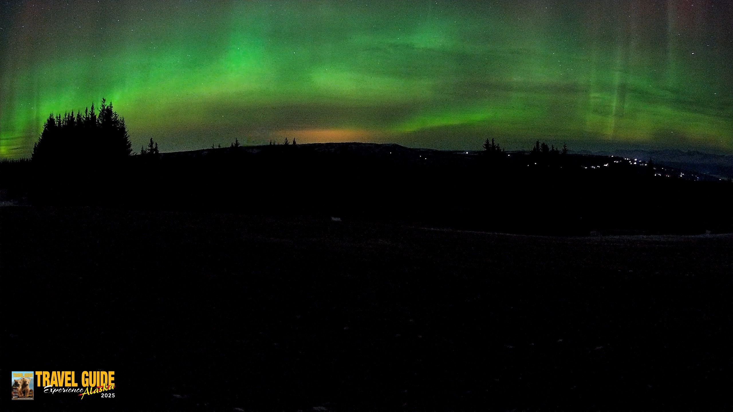 Snapshot of Homer Alaska Northern Lights Live Cam taken Dec 23, 2025, 11:30pm AKST