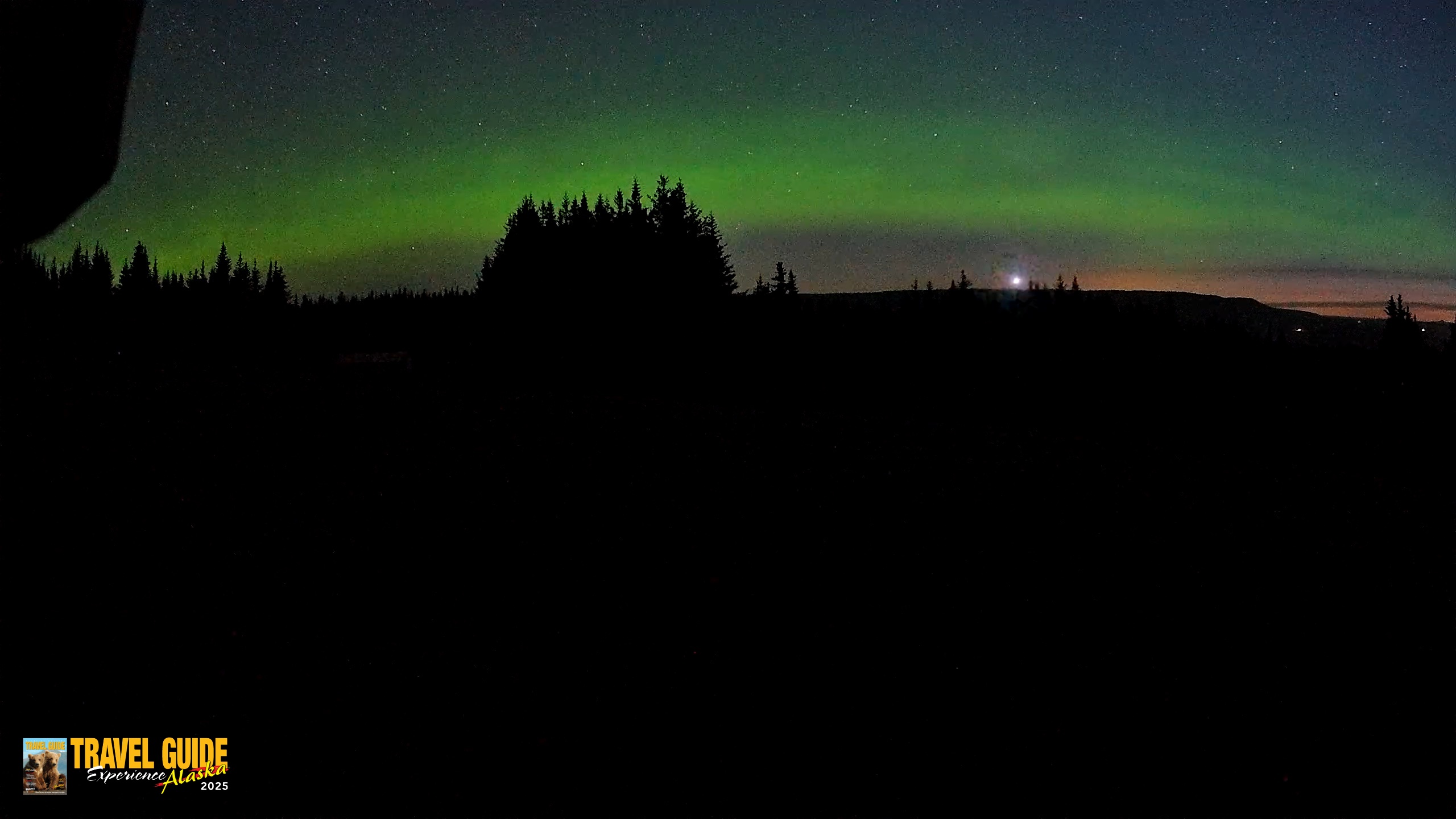 Snapshot of Homer Alaska Northern Lights Live Cam taken Sep 9, 2026, 5:13am AKDT