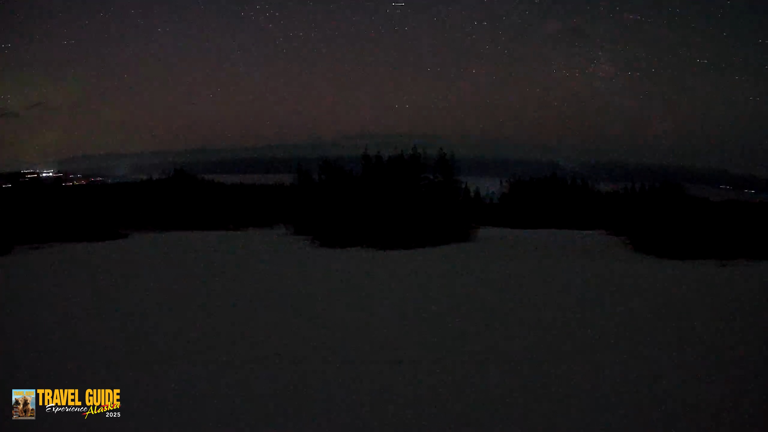 Snapshot of Homer Alaska Northern Lights Live Cam taken Feb 15, 2026, 6:24am AKST