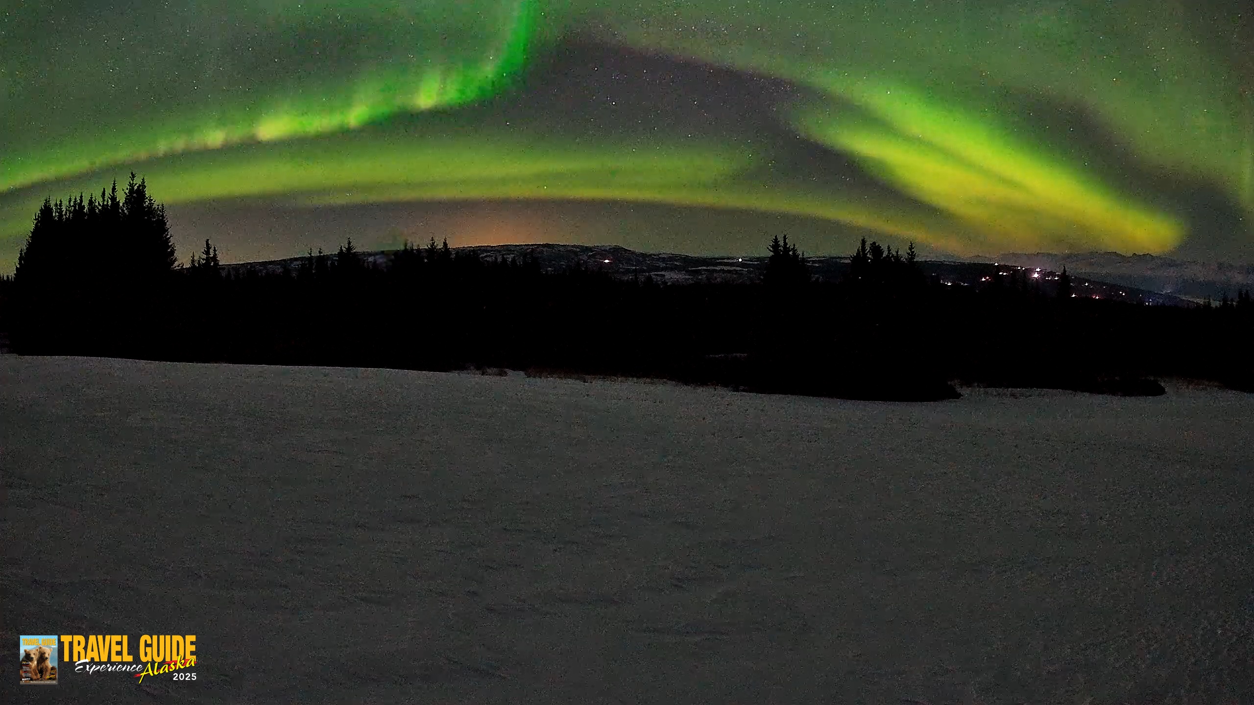 Snapshot of Homer Alaska Northern Lights Live Cam taken Mar 23, 2026, 2:03am AKDT