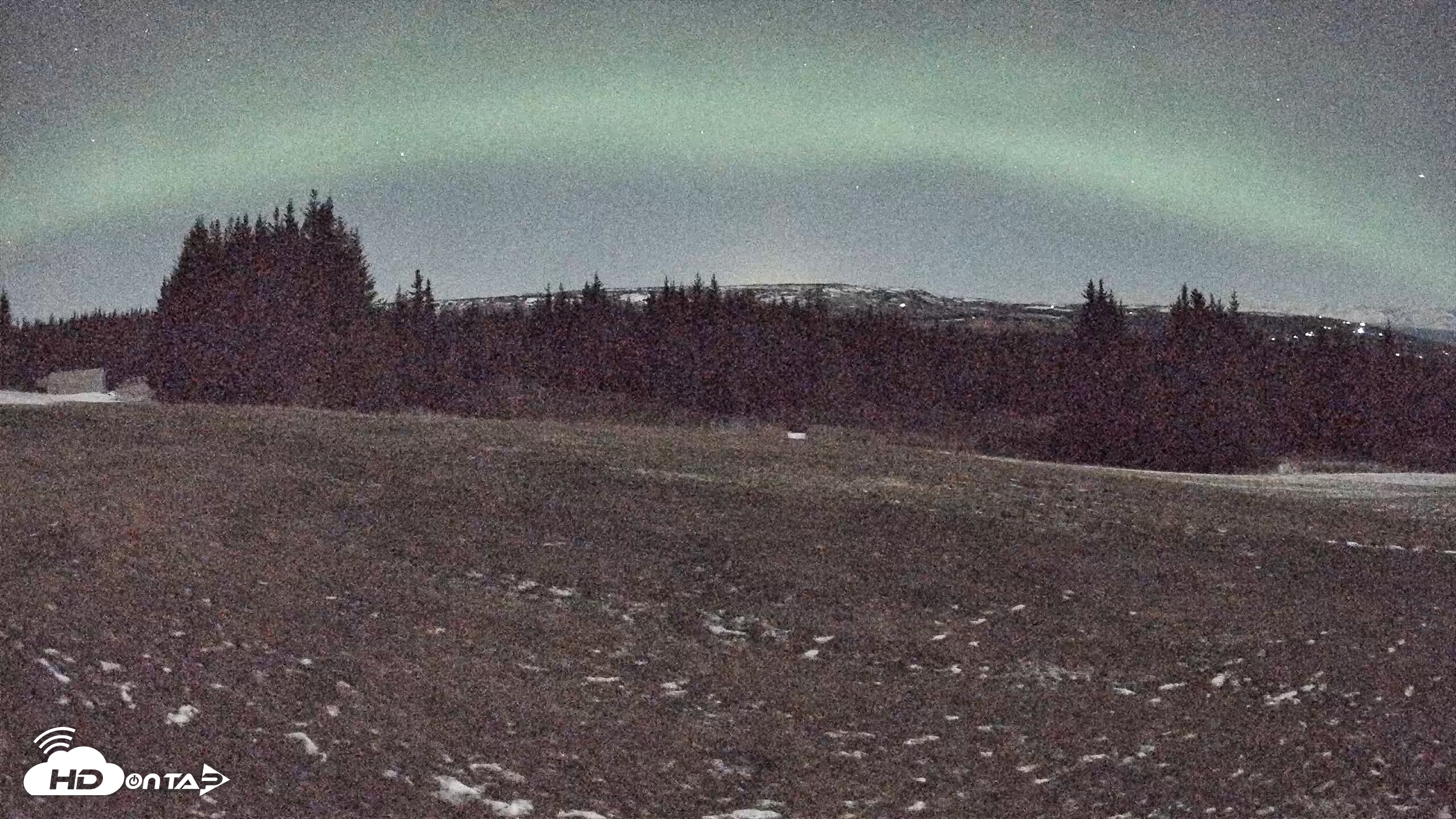 Snapshot of Homer Alaska Northern Lights Live Cam taken Dec 10, 2025, 3:01am AKST