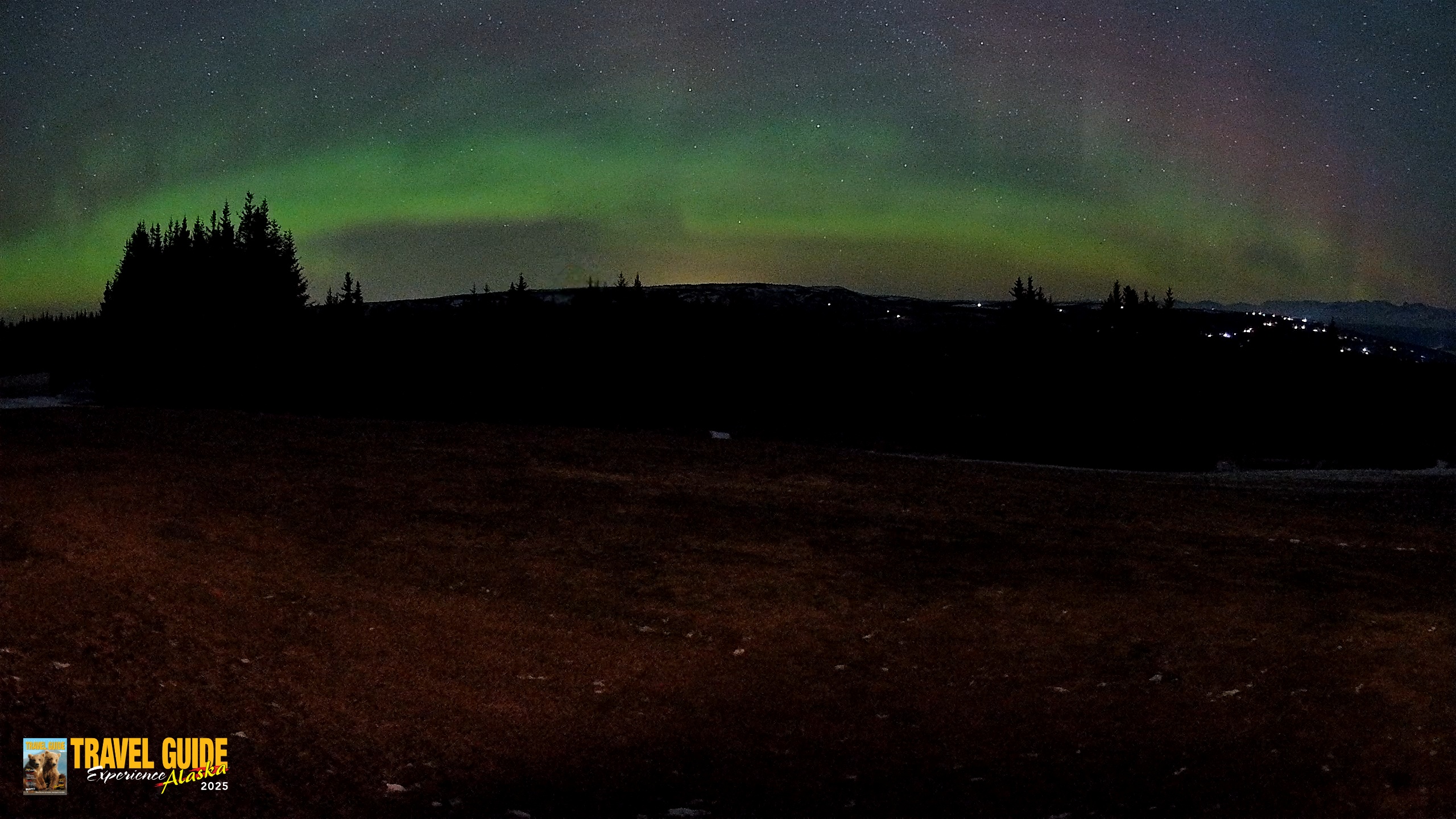 Snapshot of Homer Alaska Northern Lights Live Cam taken Dec 22, 2025, 6:33am AKST
