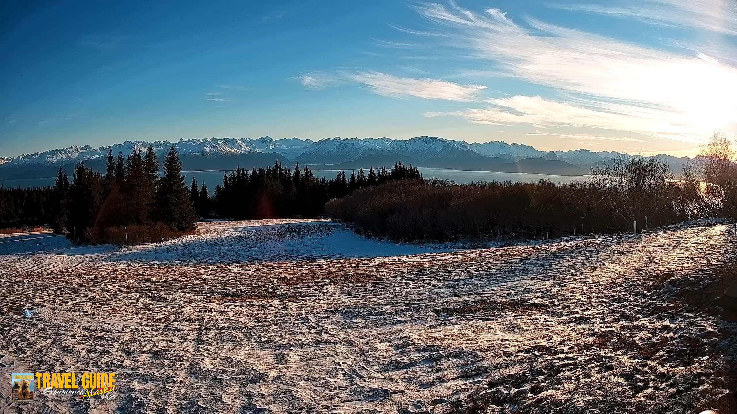 Snapshot of Homer Alaska Northern Lights Live Cam taken Jan 4, 2026, 12:15pm AKST