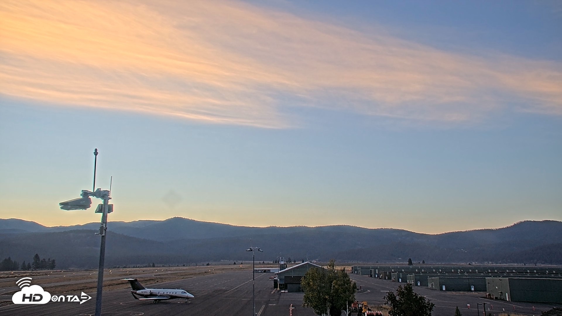 Snapshot of Truckee Tahoe Airport Live Webcam taken Sep 22, 2026, 6:54am PDT