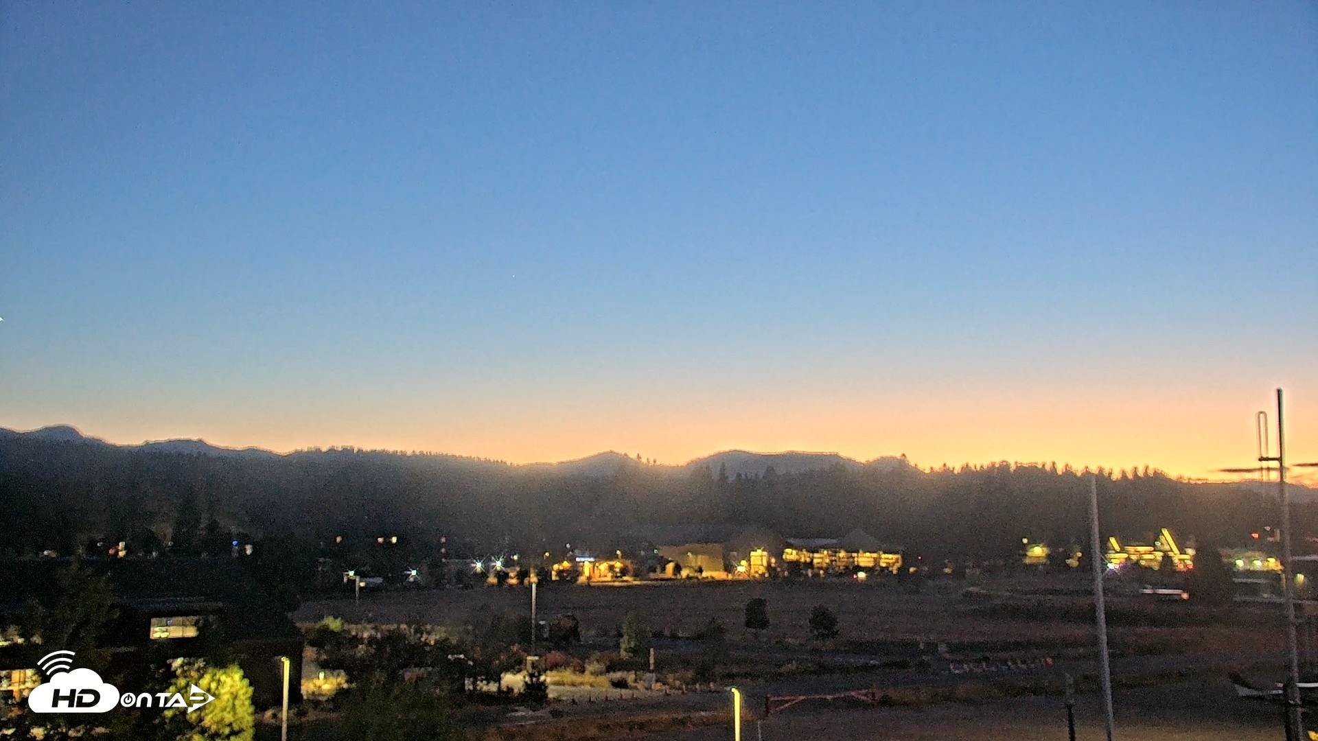 Snapshot of Truckee Tahoe Airport Live Webcam taken Sep 15, 2026, 7:44pm PDT