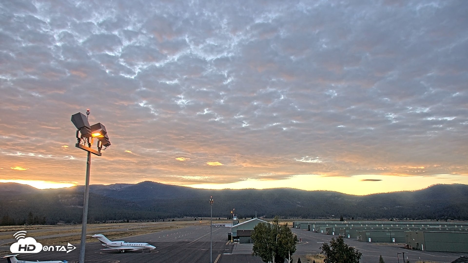 Snapshot of Truckee Tahoe Airport Live Webcam taken Sep 10, 2026, 6:43am PDT