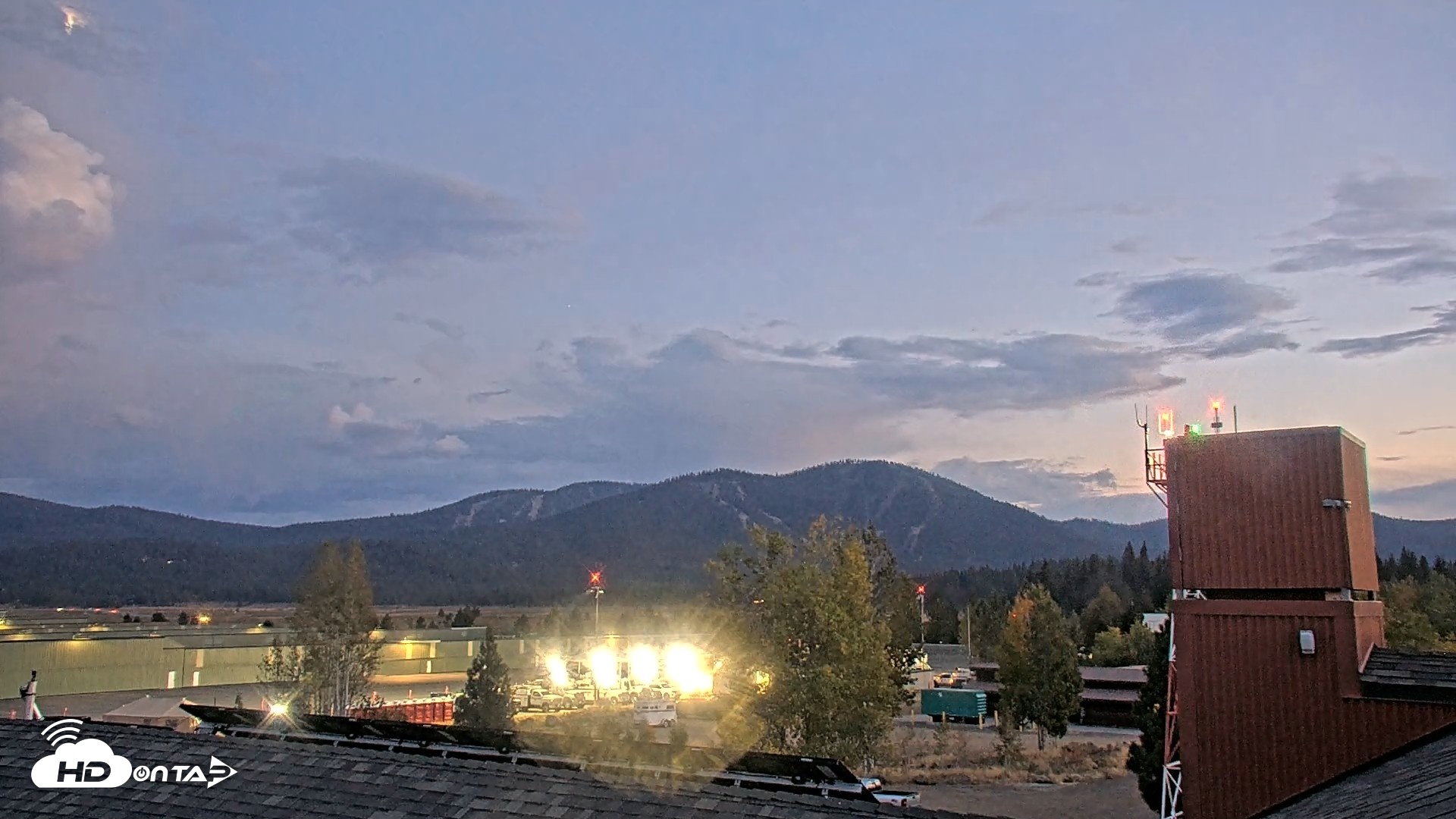 Snapshot of Truckee Tahoe Airport Live Webcam taken Sep 21, 2026, 7:19pm PDT
