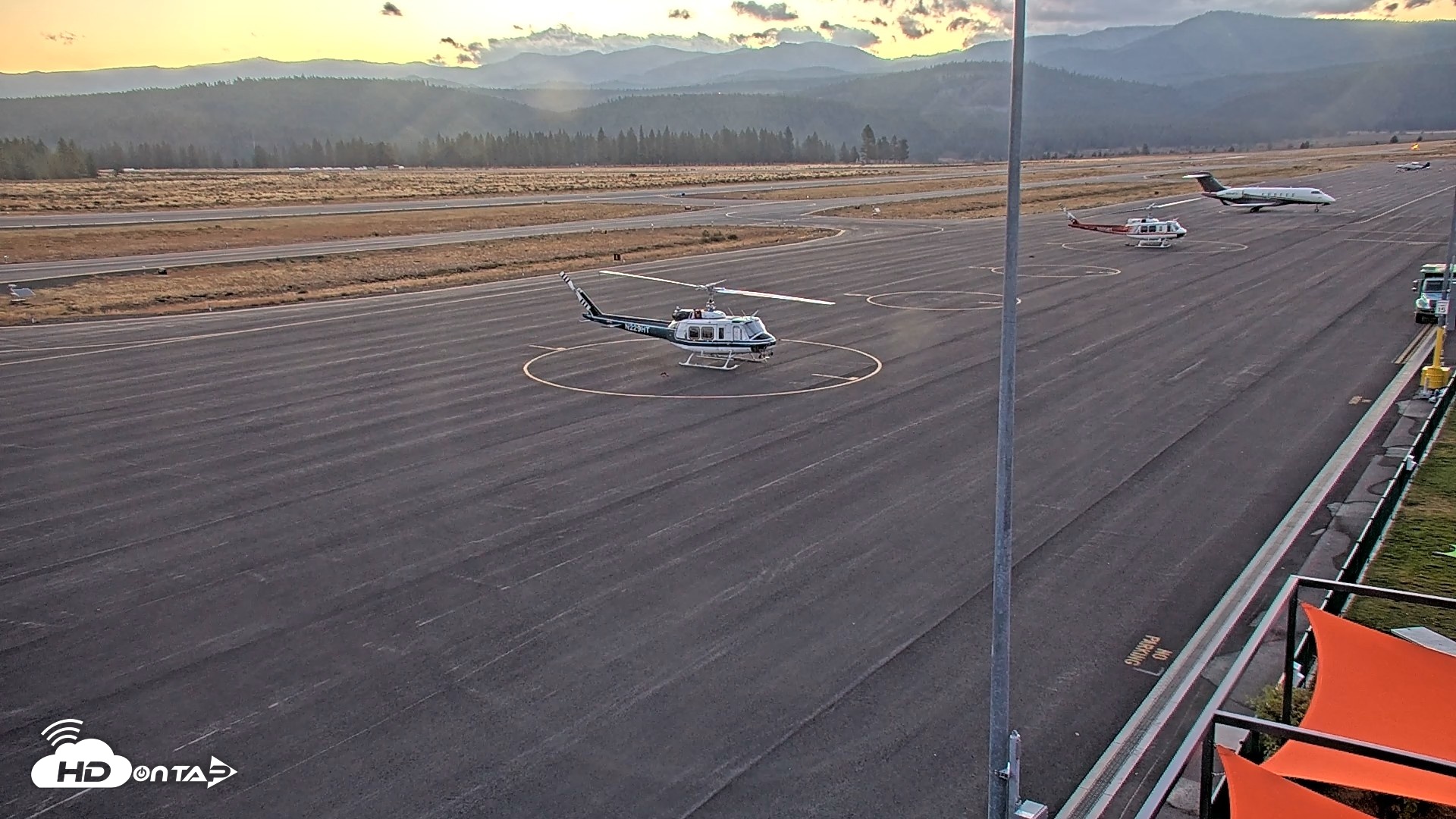 Snapshot of Truckee Tahoe Airport Live Webcam taken Sep 17, 2026, 6:39am PDT