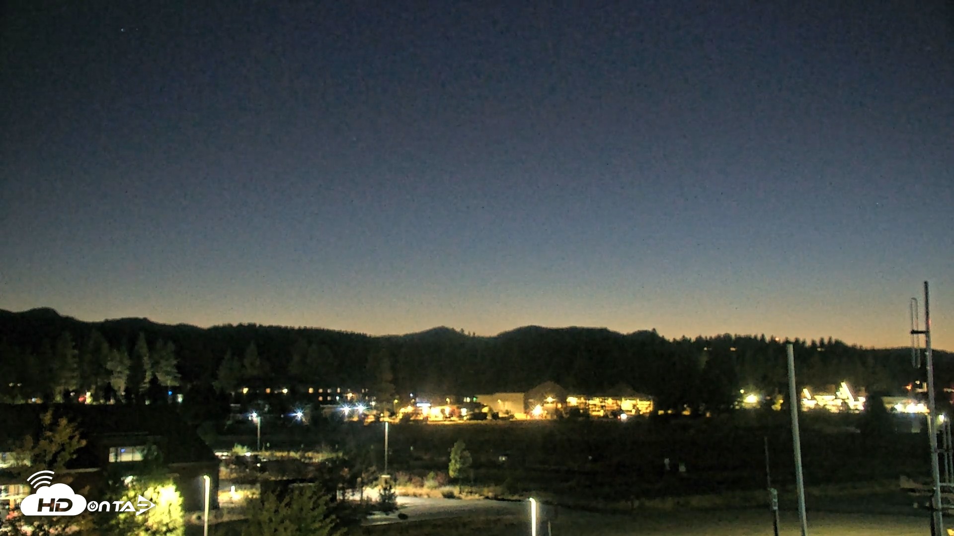 Snapshot of Truckee Tahoe Airport Live Webcam taken Oct 7, 2026, 7:28pm PDT