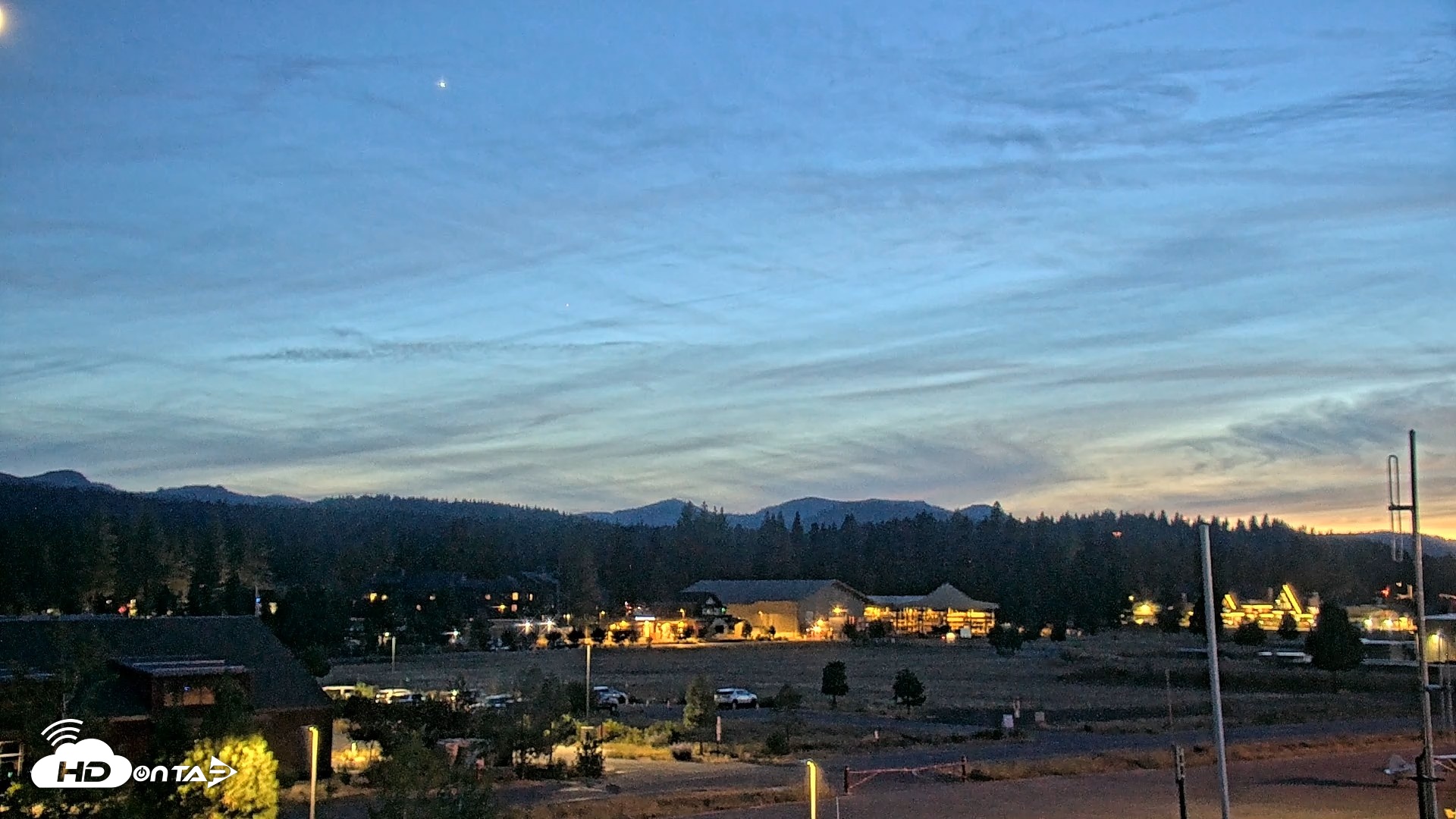 Snapshot of Truckee Tahoe Airport Live Webcam taken Aug 16, 2026, 8:27pm PDT