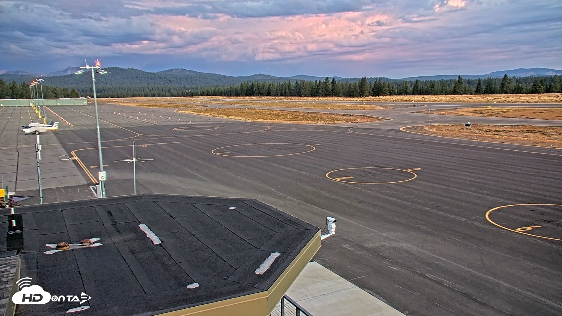 Snapshot of Truckee Tahoe Airport Live Webcam taken Oct 5, 2026, 6:53am PDT