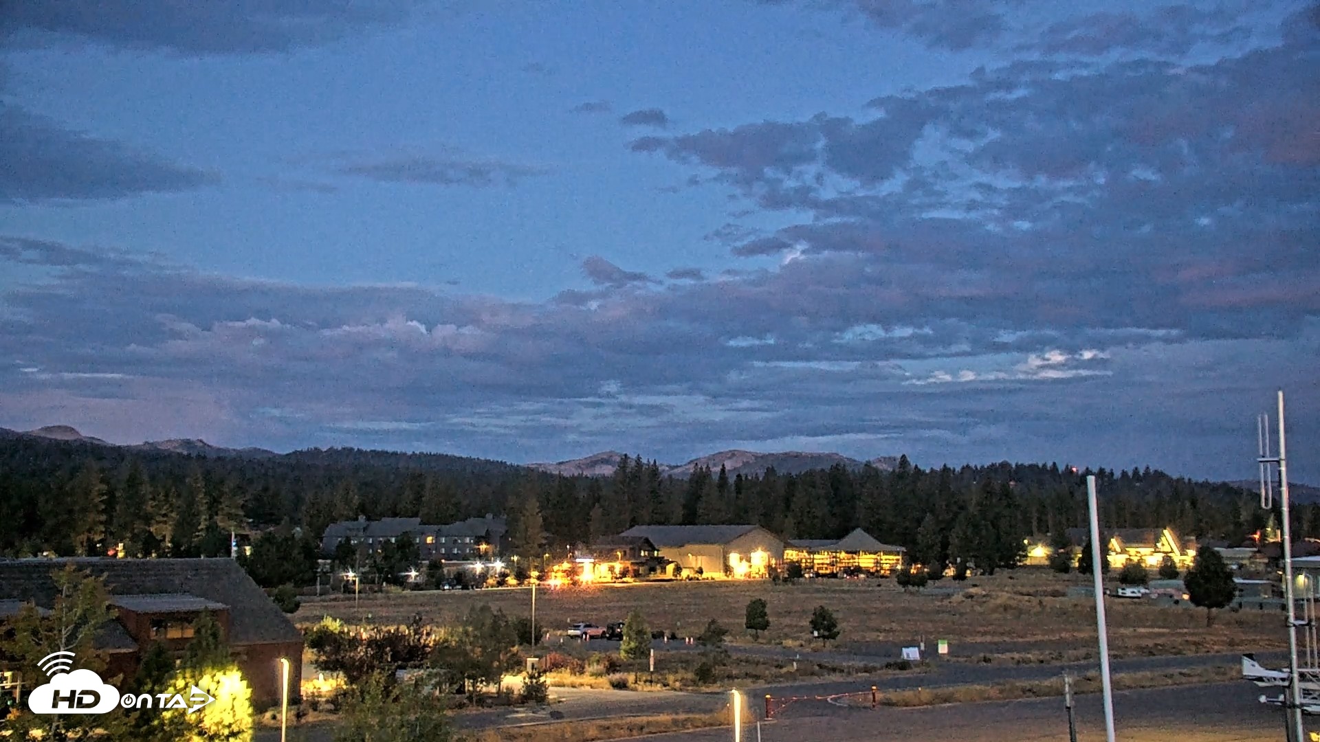 Snapshot of Truckee Tahoe Airport Live Webcam taken Sep 10, 2026, 6:08am PDT