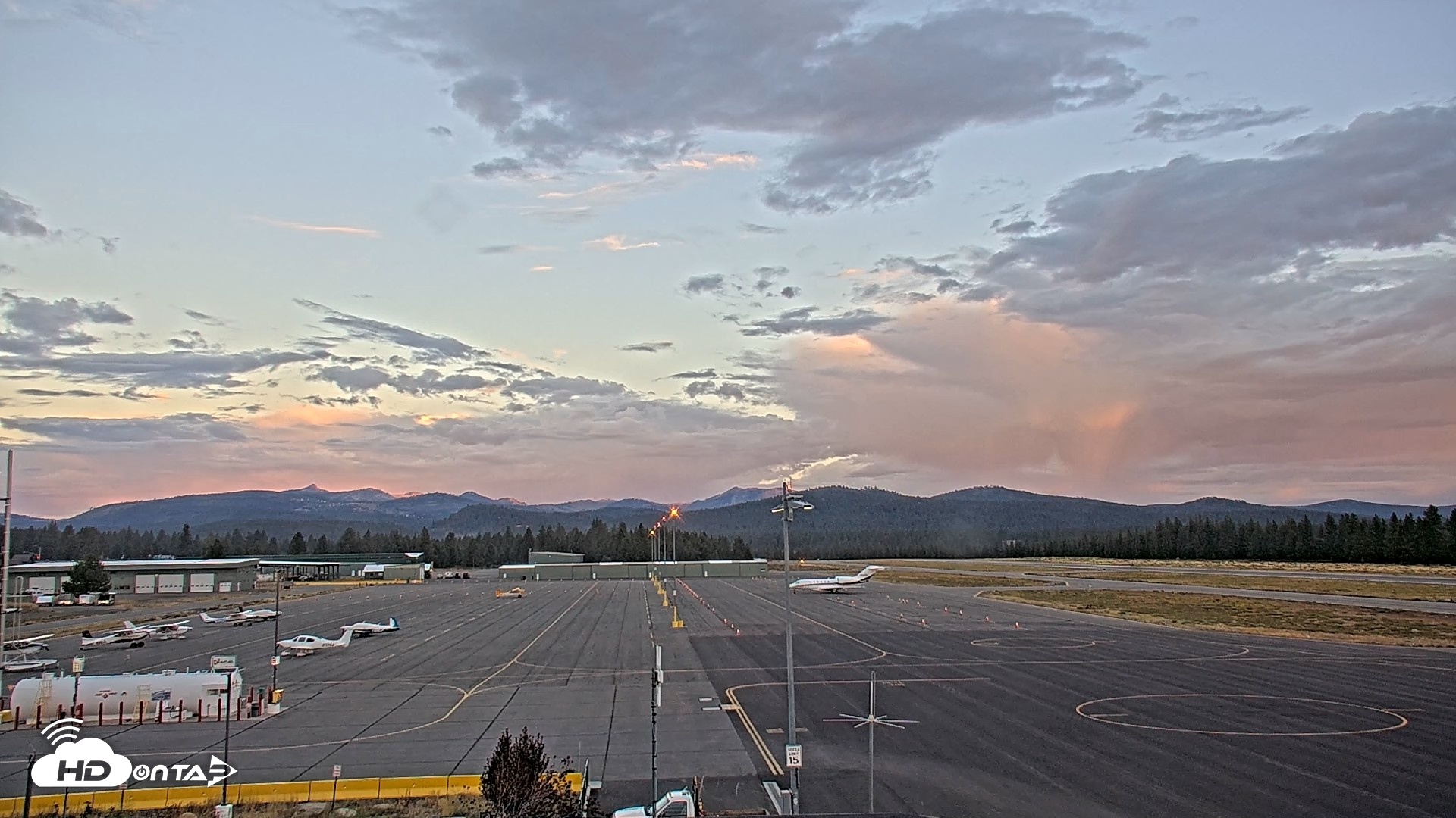 Snapshot of Truckee Tahoe Airport Live Webcam taken Sep 10, 2026, 6:43am PDT