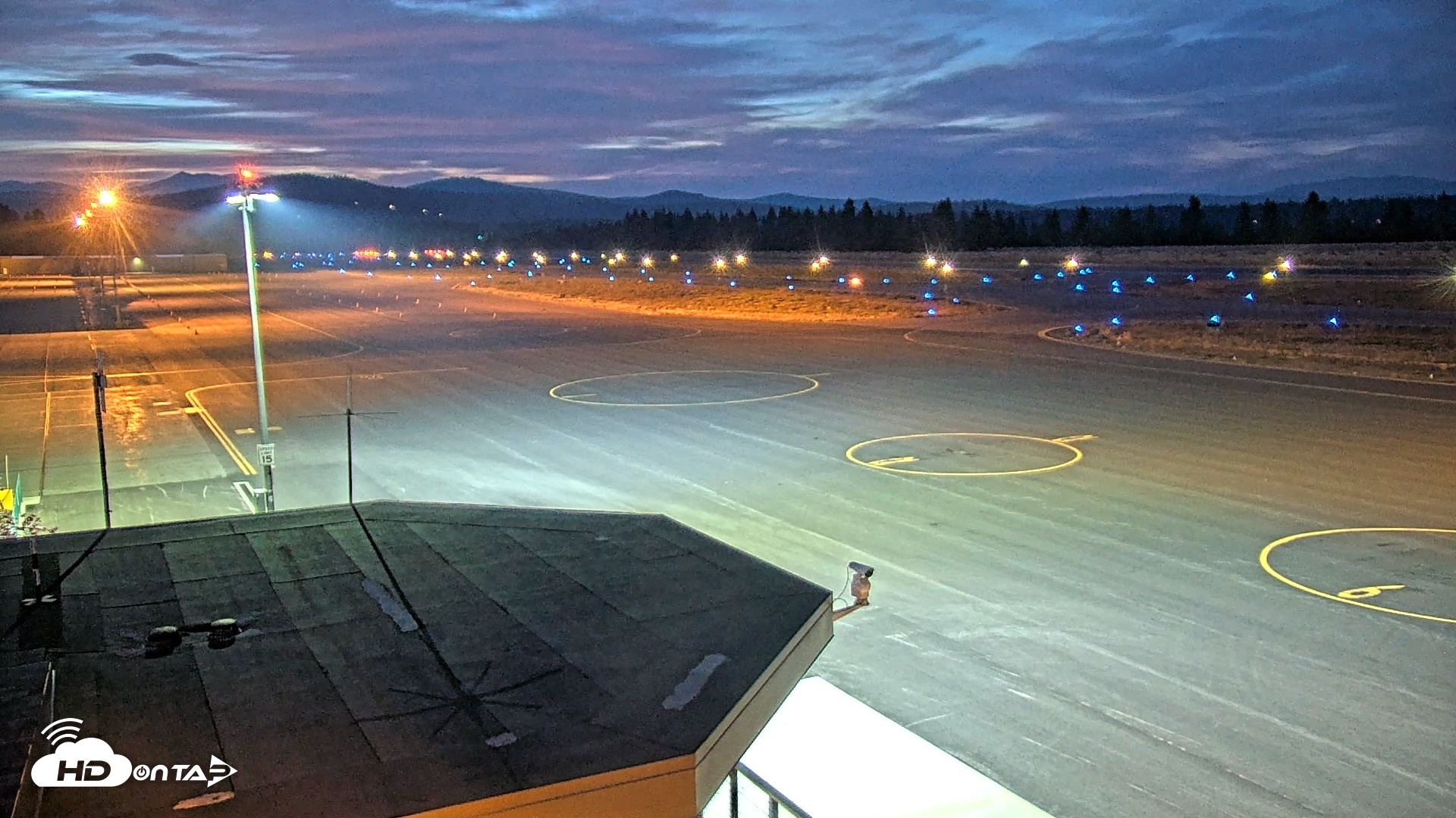 Snapshot of Truckee Tahoe Airport Live Webcam taken Aug 31, 2026, 8:09pm PDT