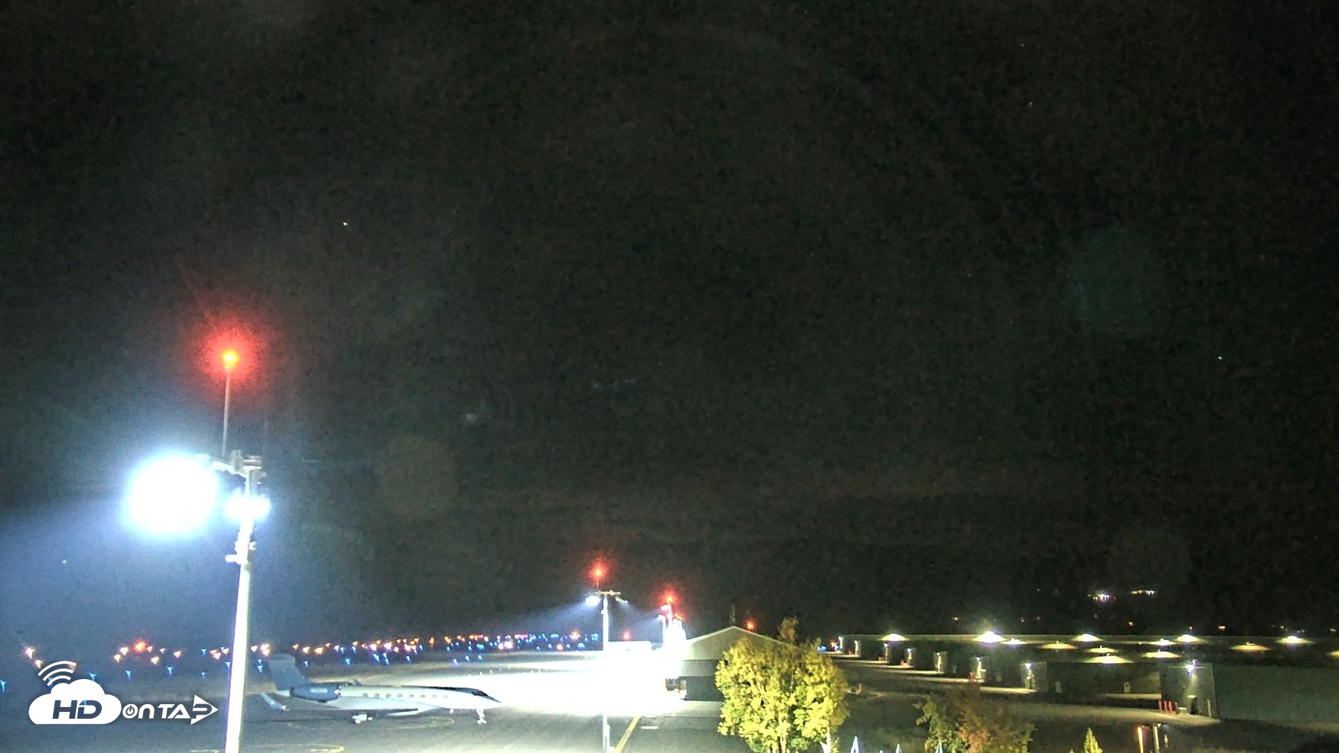 Snapshot of Truckee Tahoe Airport Live Webcam taken Oct 10, 2026, 7:55pm PDT