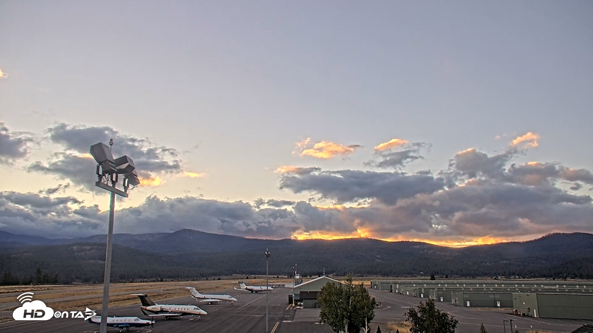 Snapshot of Truckee Tahoe Airport Live Webcam taken Sep 5, 2026, 6:45am PDT