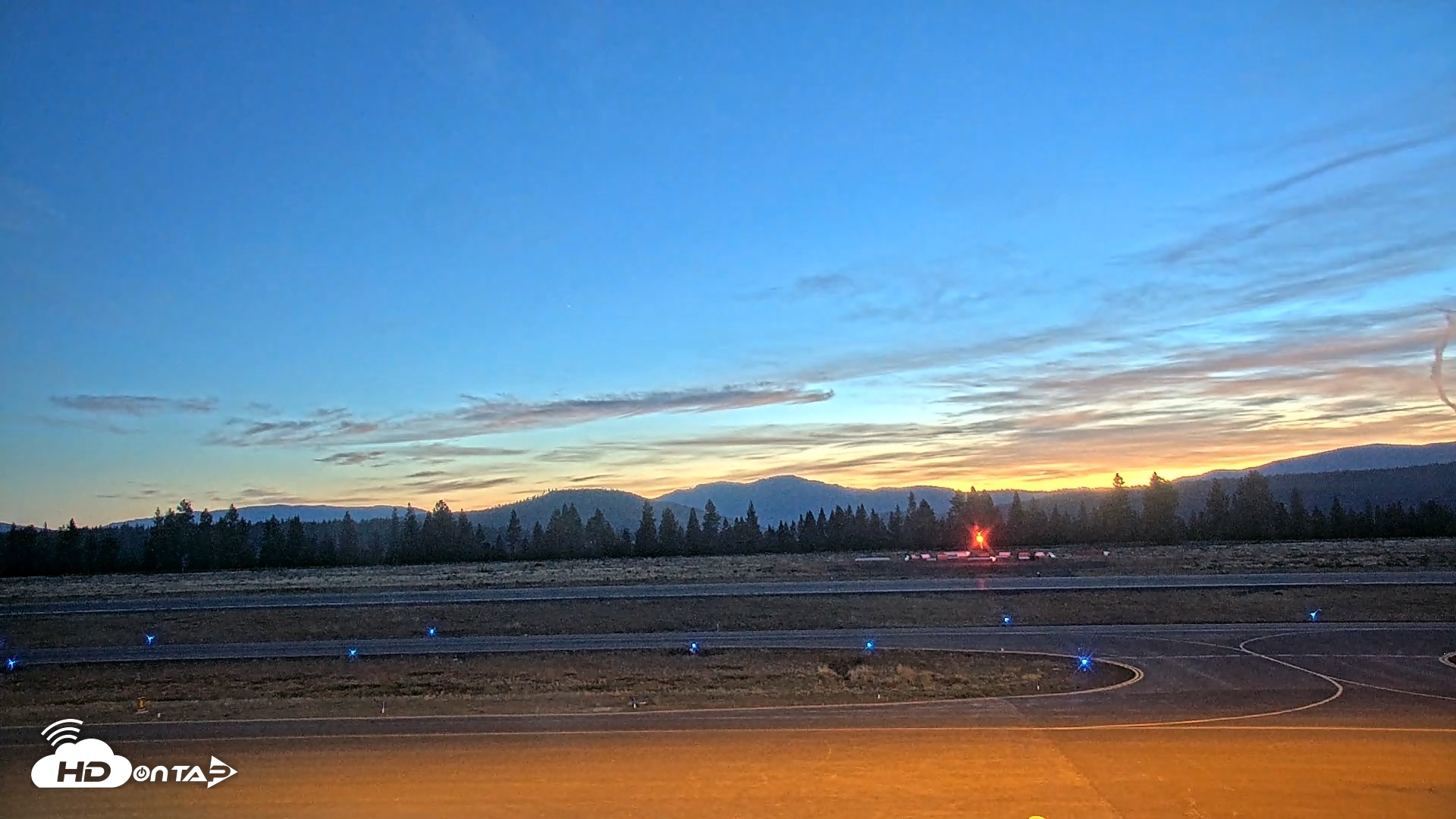 Snapshot of Truckee Tahoe Airport Live Webcam taken Aug 19, 2026, 5:44am PDT