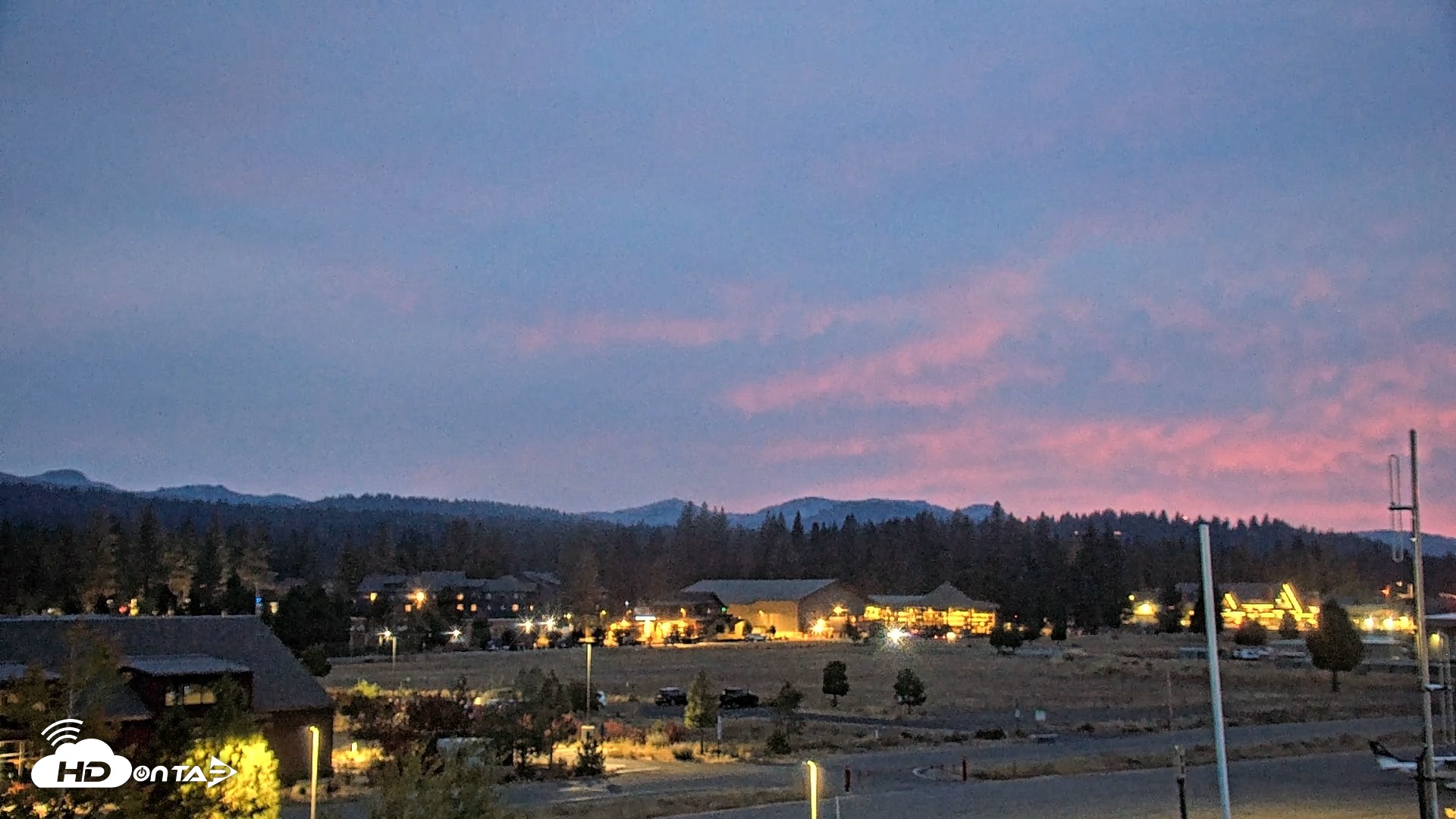 Snapshot of Truckee Tahoe Airport Live Webcam taken Sep 20, 2026, 7:26pm PDT