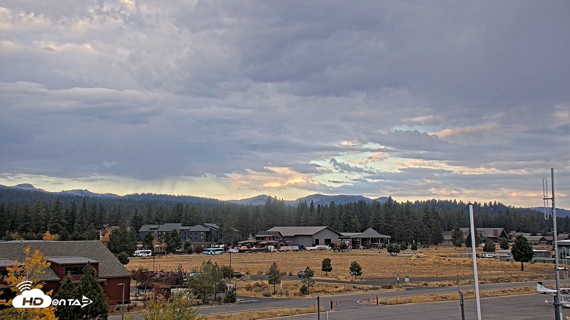 Snapshot of Truckee Tahoe Airport Live Webcam taken Oct 9, 2026, 7:43am PDT