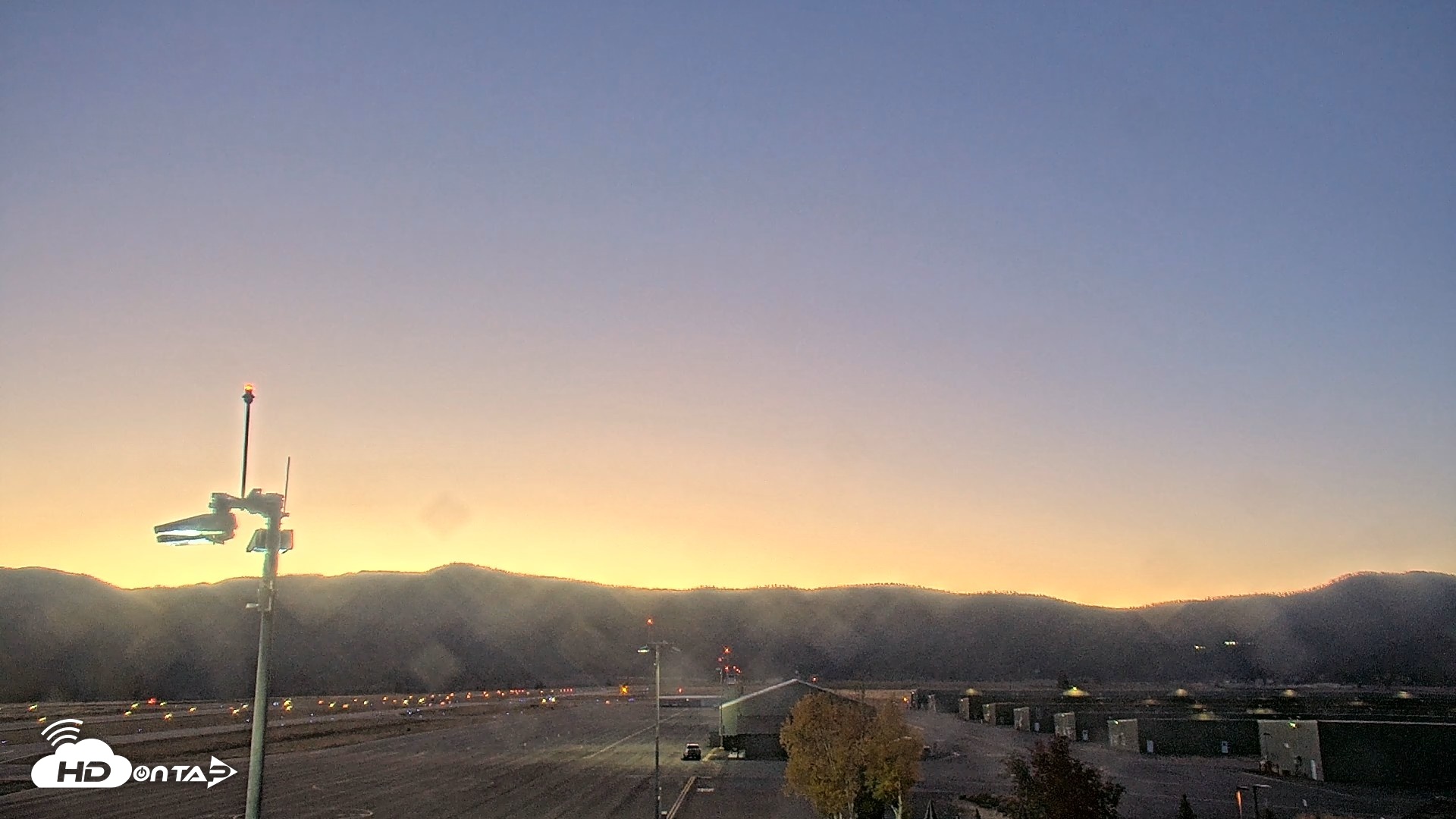 Snapshot of Truckee Tahoe Airport Live Webcam taken Oct 18, 2026, 6:54am PDT