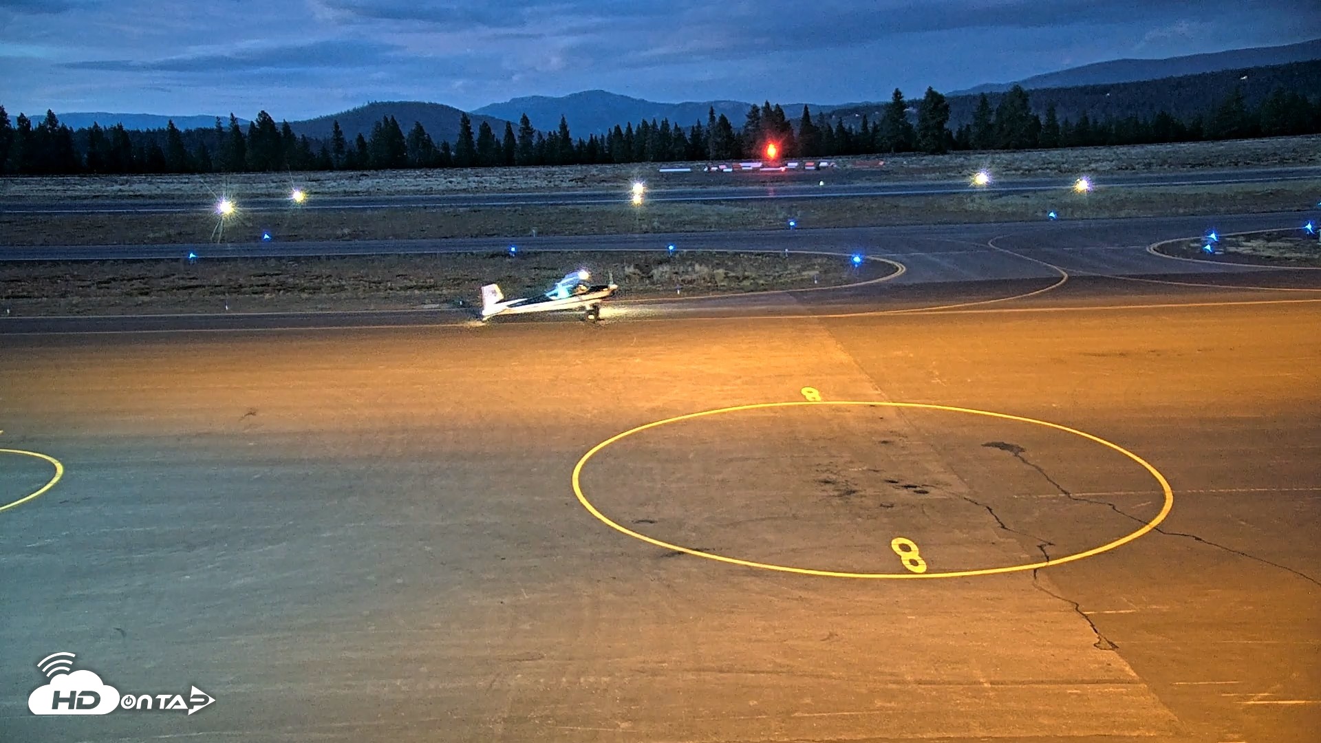 Snapshot of Truckee Tahoe Airport Live Webcam taken Aug 13, 2026, 8:33pm PDT