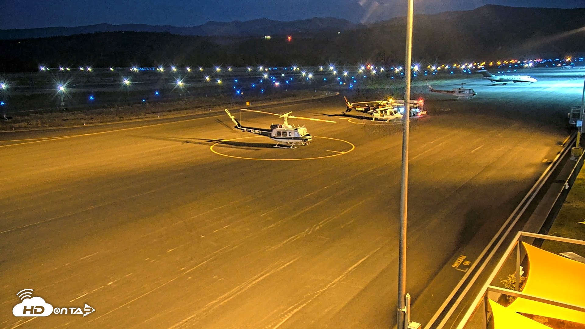 Snapshot of Truckee Tahoe Airport Live Webcam taken Sep 16, 2026, 7:49pm PDT