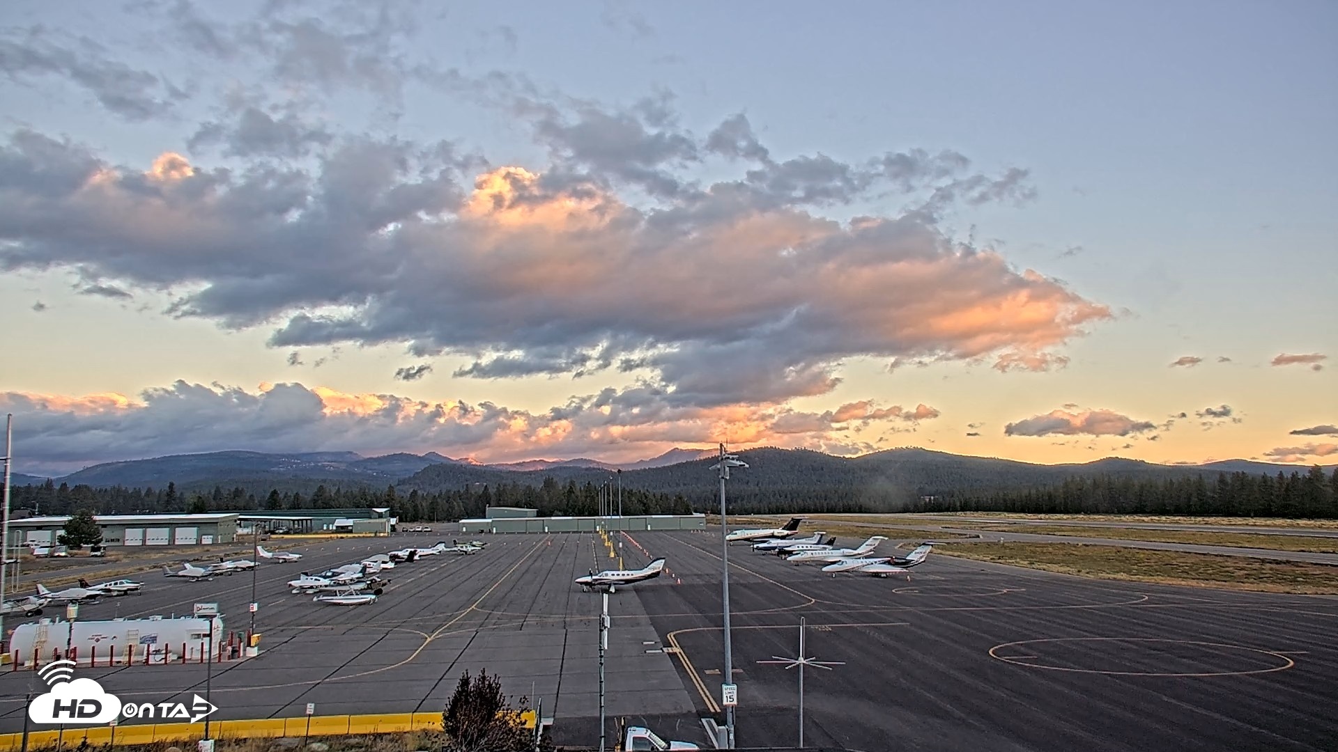 Snapshot of Truckee Tahoe Airport Live Webcam taken Sep 5, 2026, 6:42am PDT