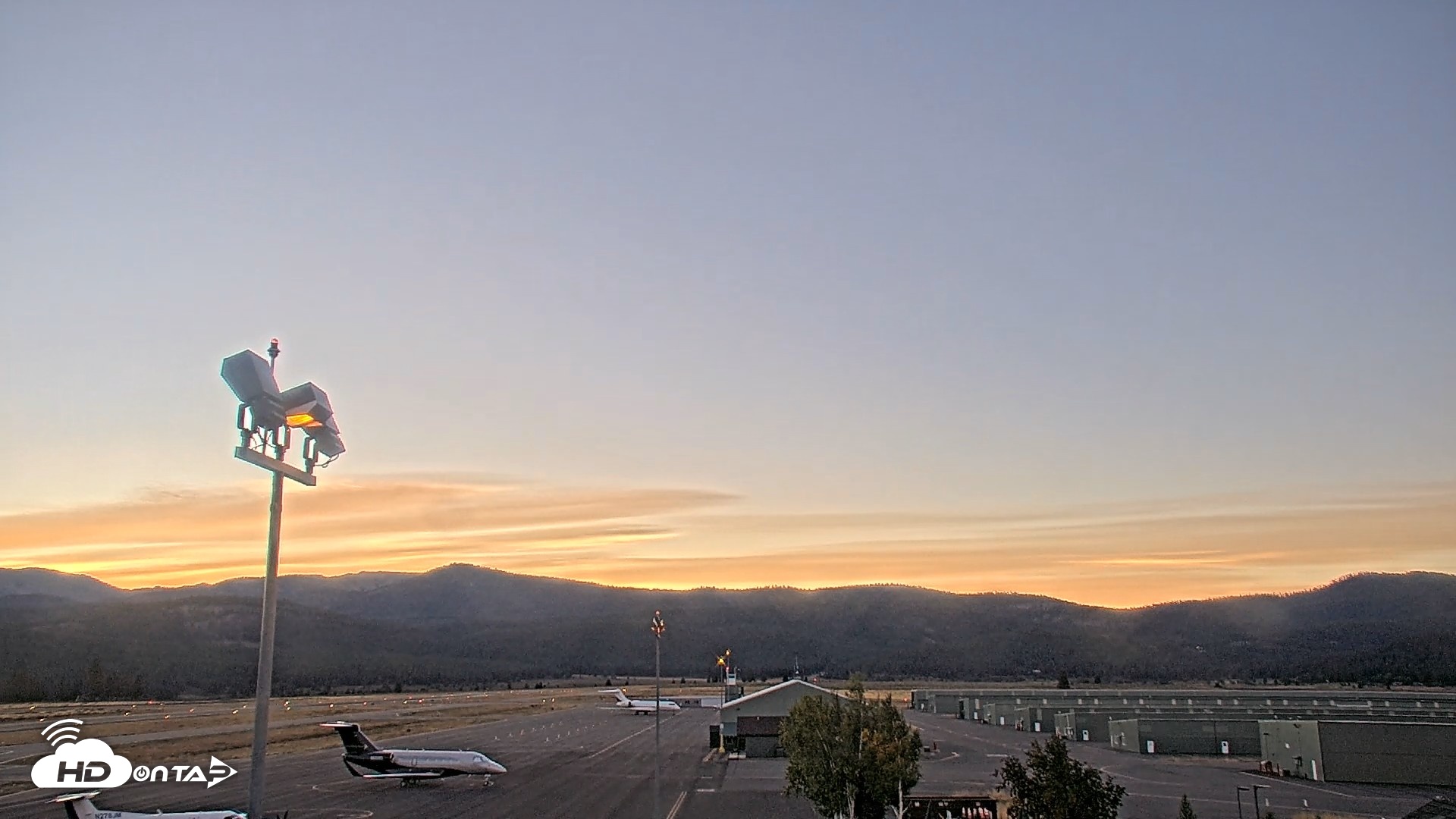 Snapshot of Truckee Tahoe Airport Live Webcam taken Sep 13, 2026, 6:40am PDT