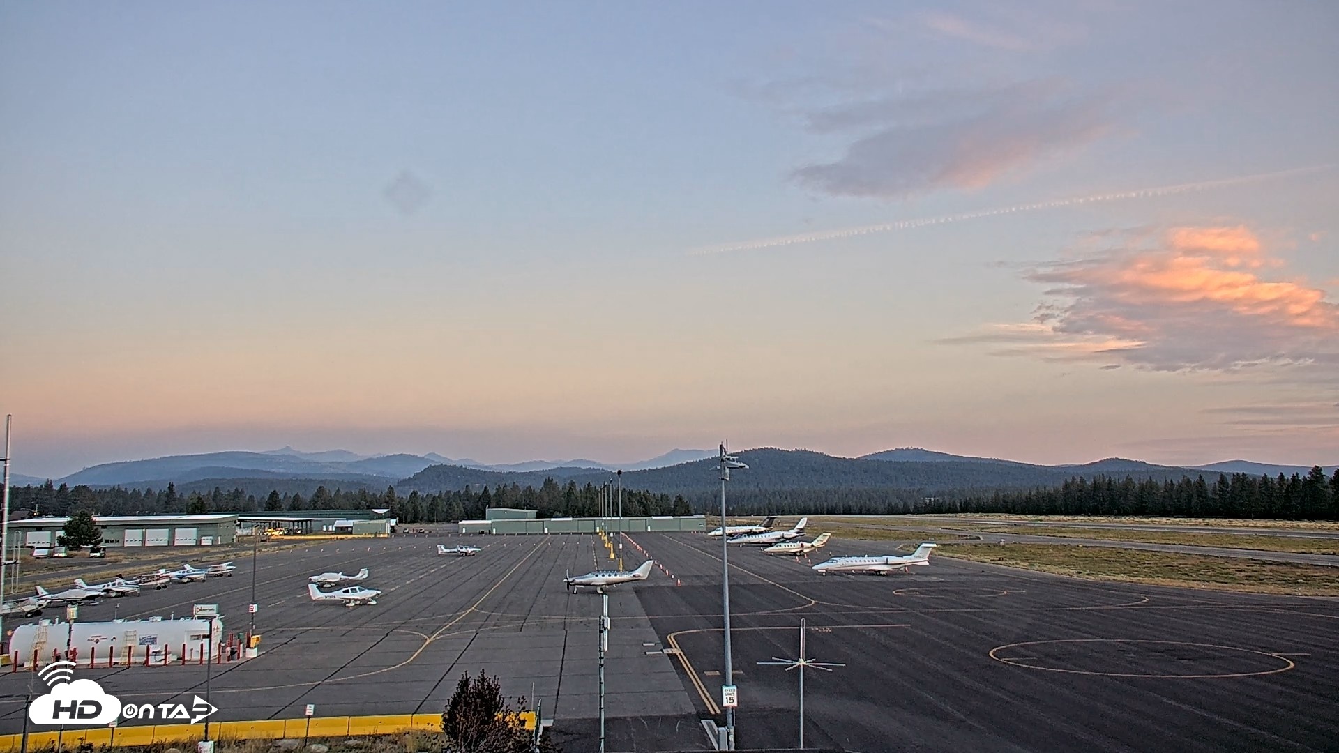 Snapshot of Truckee Tahoe Airport Live Webcam taken Aug 26, 2026, 6:23am PDT