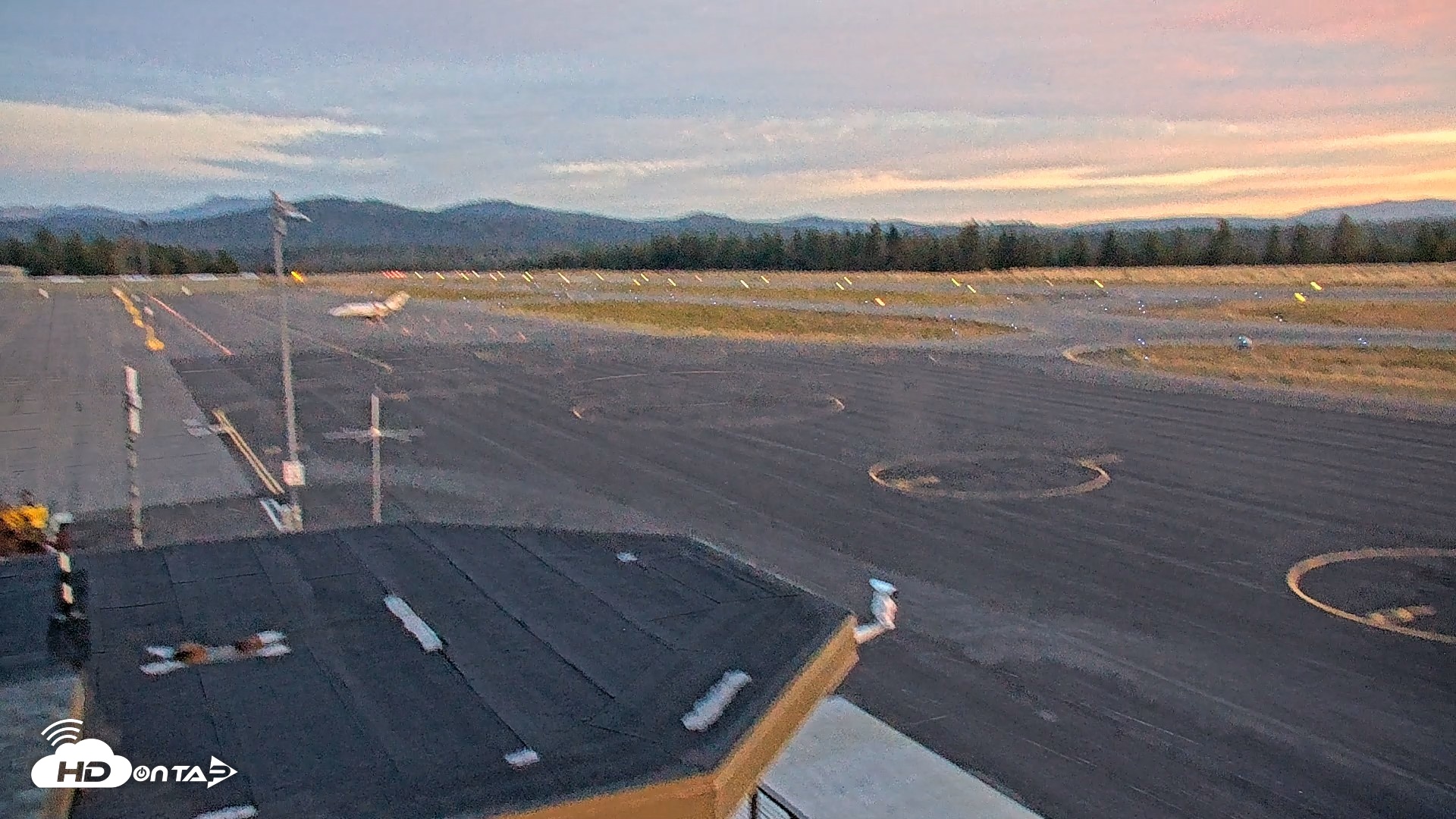 Snapshot of Truckee Tahoe Airport Live Webcam taken Aug 25, 2026, 6:14am PDT