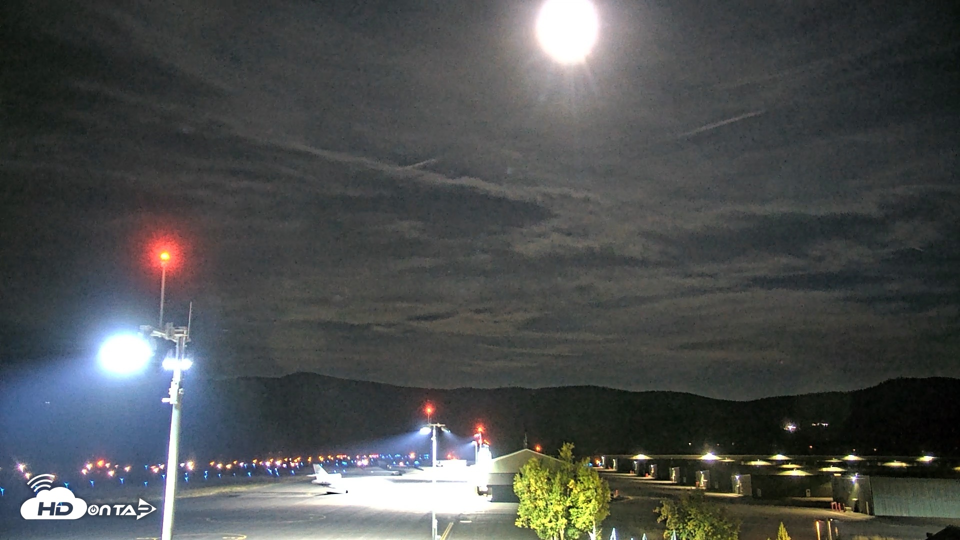 Snapshot of Truckee Tahoe Airport Live Webcam taken Sep 24, 2026, 8:36pm PDT
