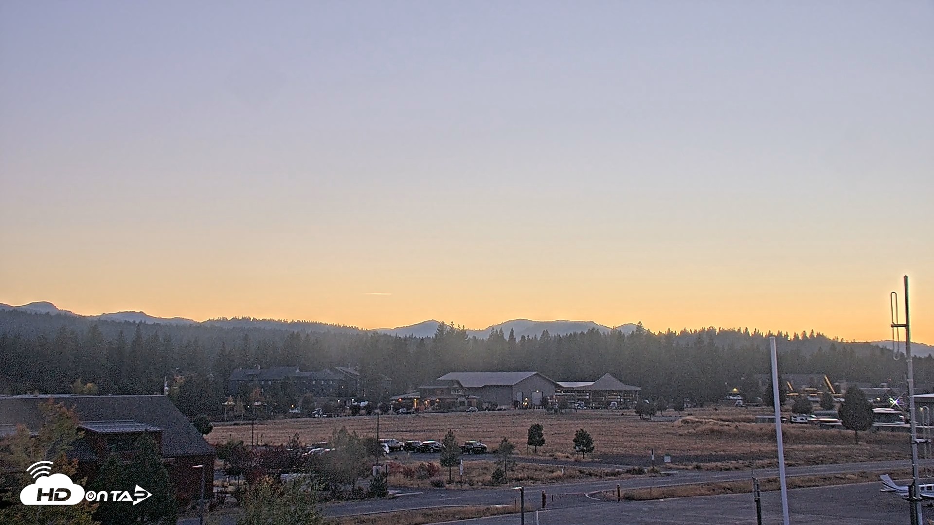 Snapshot of Truckee Tahoe Airport Live Webcam taken Sep 22, 2026, 7:08pm PDT